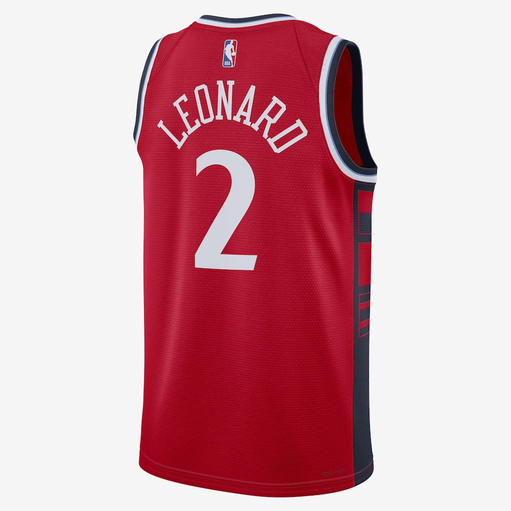 Regata Jordan NBA Kawhi Leonard Los Angeles Clippers 2024/25 Statement Edition Masculina - Foto 2