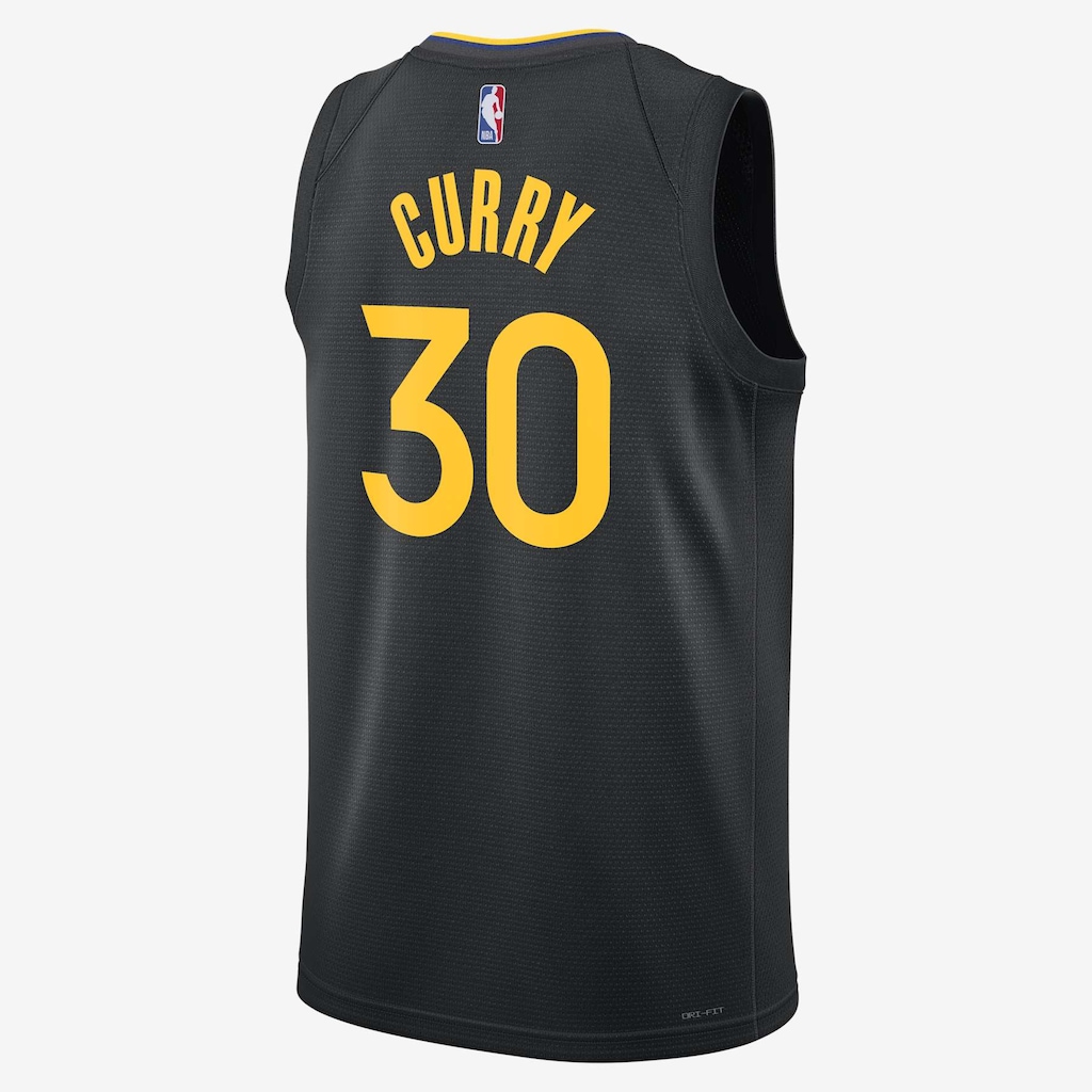 Regata Jordan NBA Stephen Curry Golden State Warriors 2024/25 Statement Edition Masculina - Foto 2