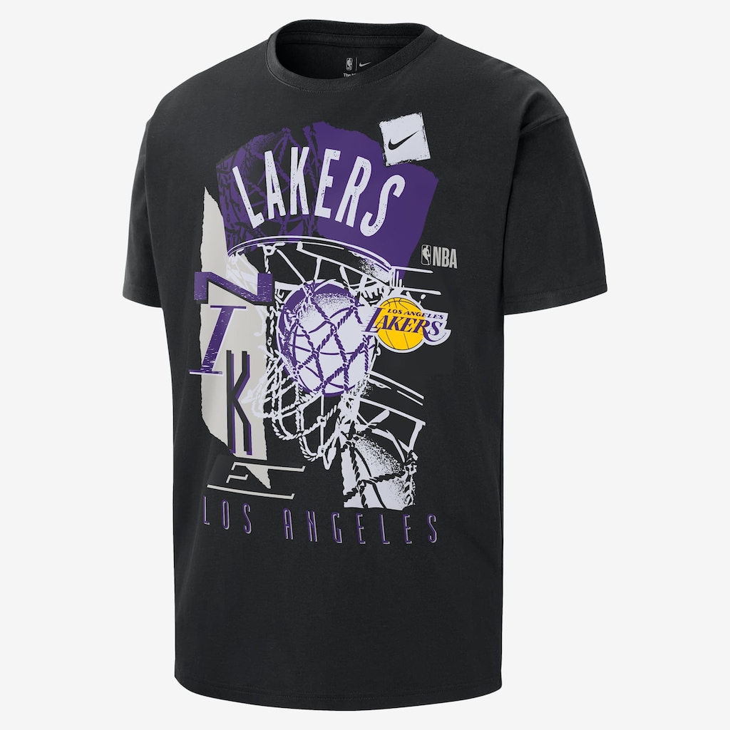 Camiseta Los Angeles Lakers NBA Nike Masculina - Foto 1