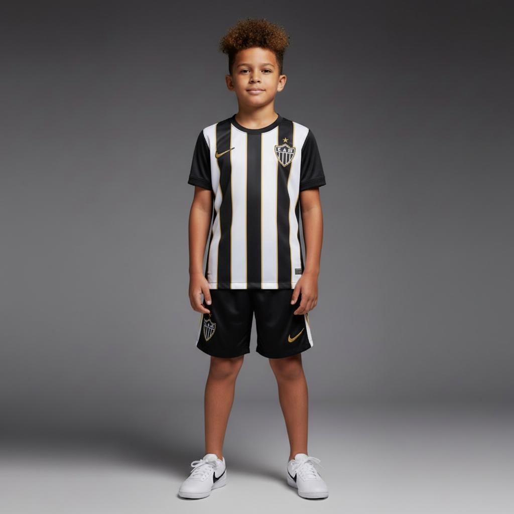 Camisa Atlético Mineiro Nike I 2026/27 Torcedor Pro Infantil - Foto 1