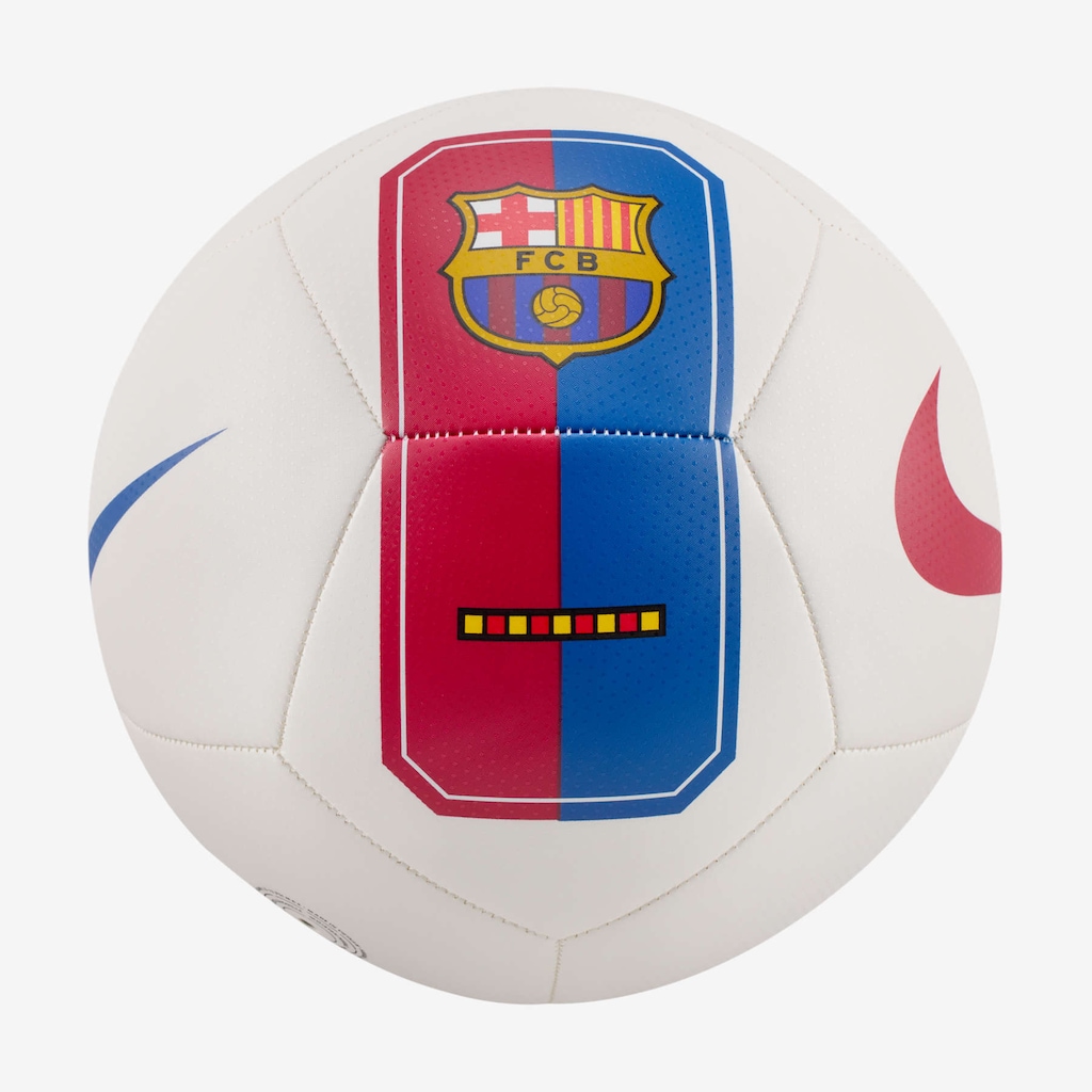 Bola de Futebol Barcelona Nike Pitch - Foto 1