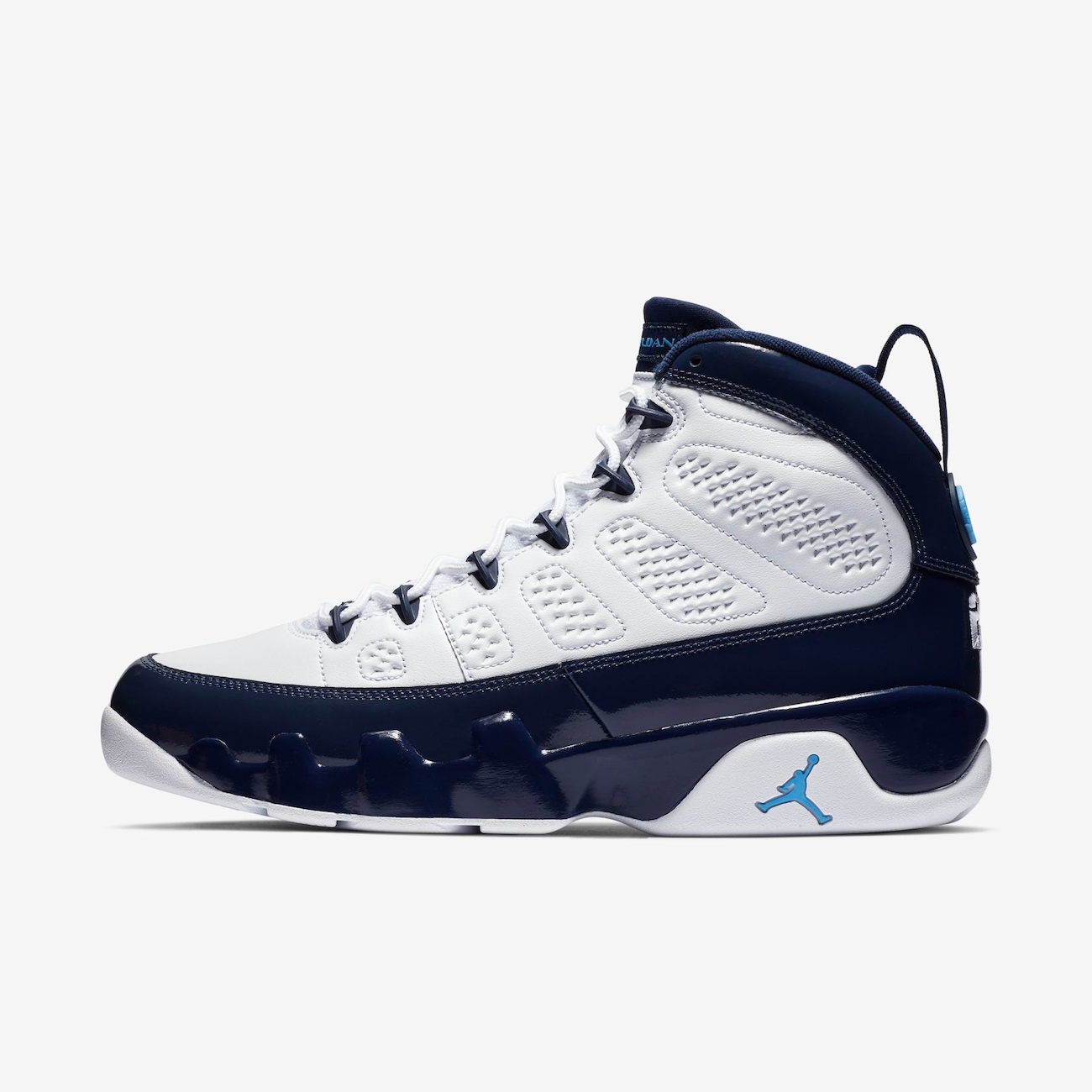 Air Jordan 9 ホワイト/ネイビー Tênis Air Jordan 9 Retro Masculino - Nike