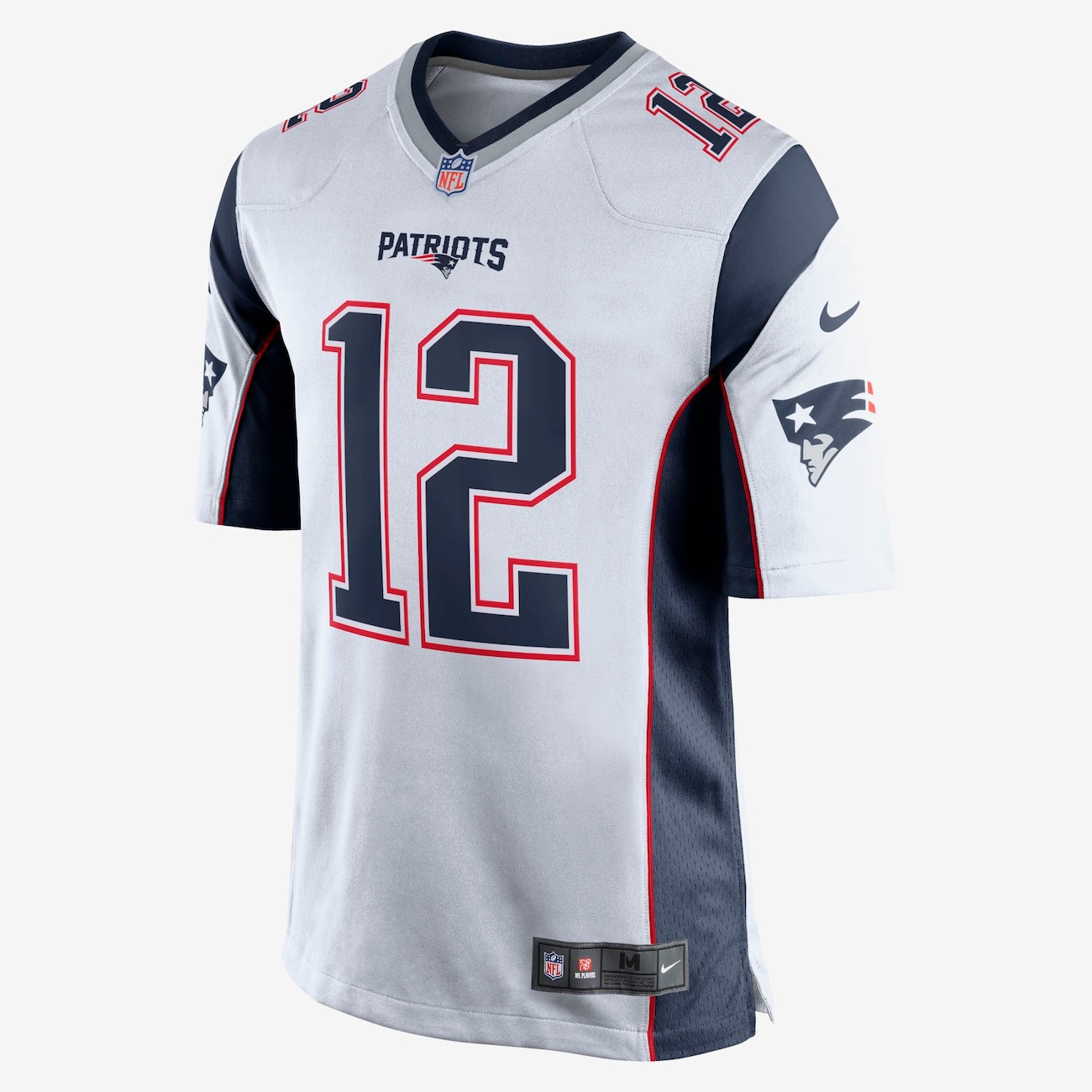 Camisa Futebol Americano Nike New England Patriots Masculina (Tom