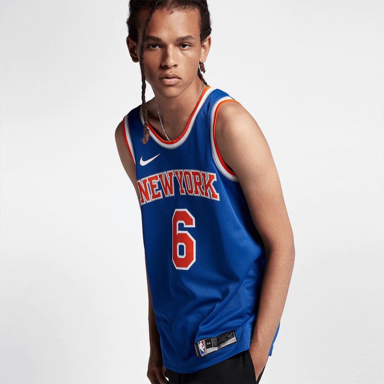 Homens Prensado A Quente Camiseta 2024NBA New York Knicks Regata