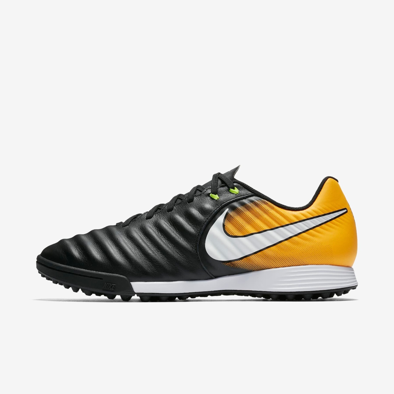 Nike Tiempo シルバー/ブラック/イエロー　フライタッチ Chuteira Nike TiempoX Ligera IV Society - Nike