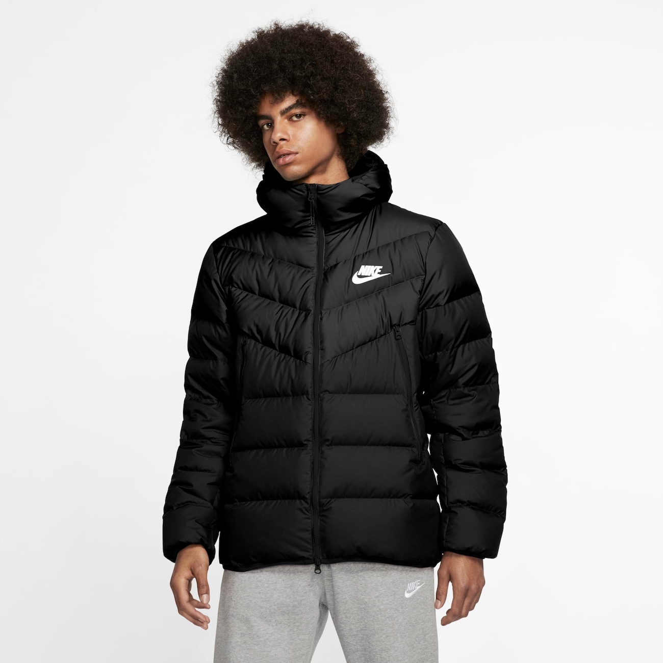 Nike windrunner puffer store jacket