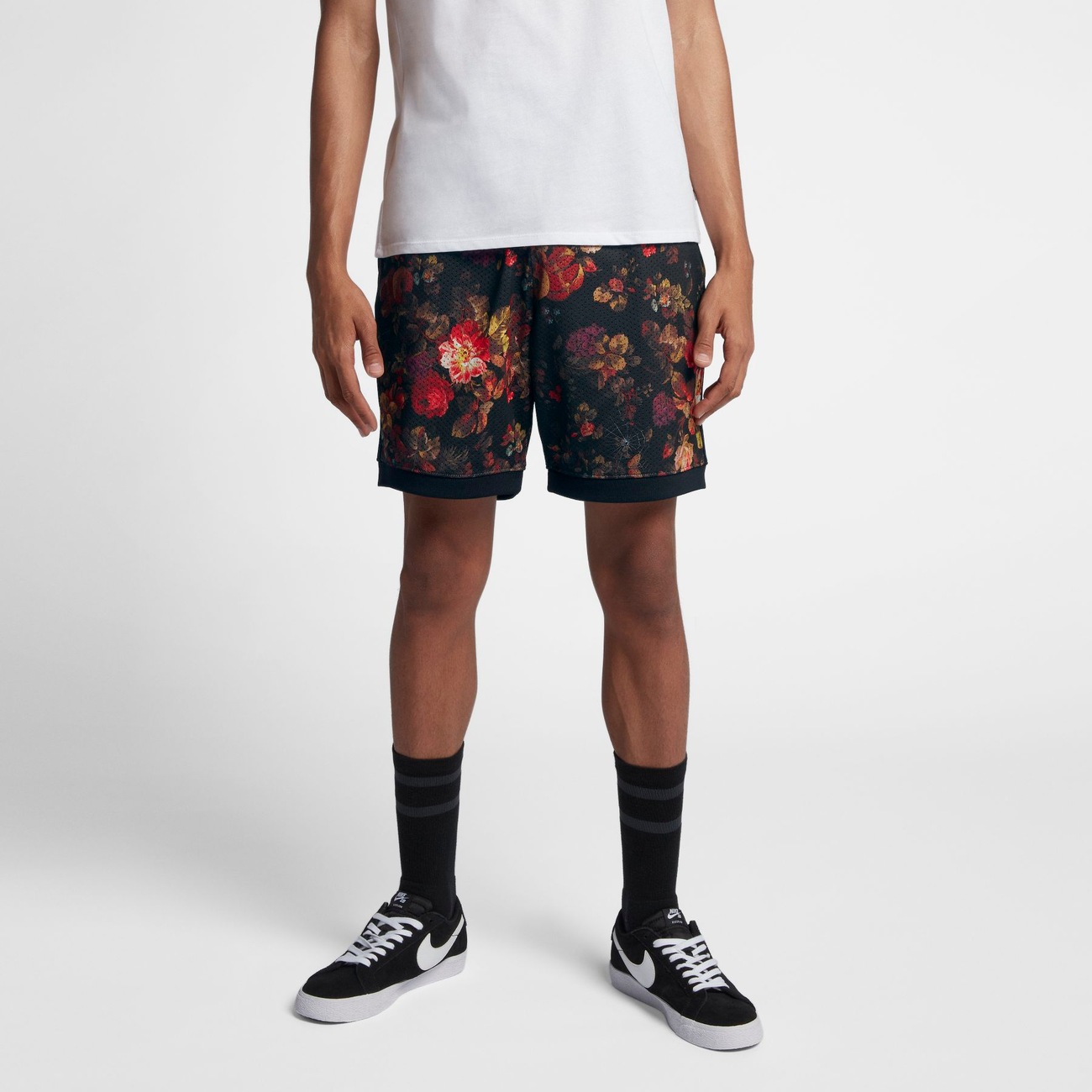 Nike sb dri store fit shorts floral