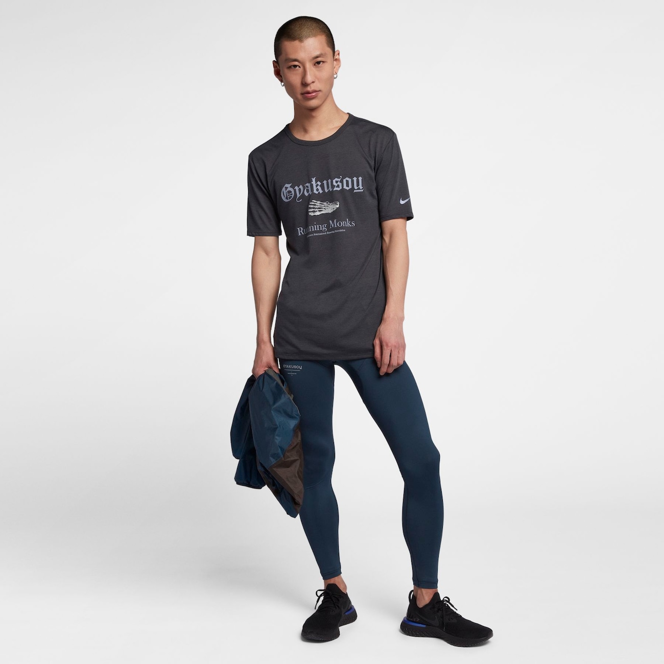 NIKE GYAKUSOU ノースリーブシャツ バーガンディ Lサイズ NIKE（ナイキ