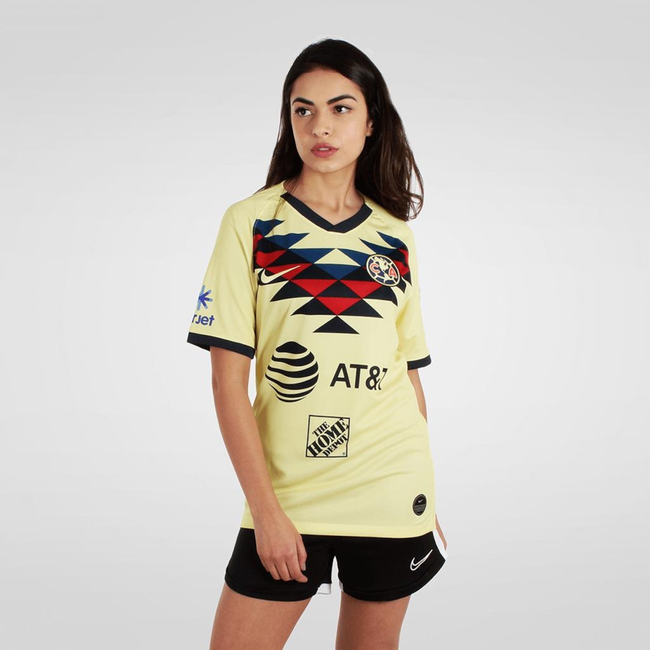 Camisa Nike Club América I 2019/20 Torcedor Pro Unissex - Nike