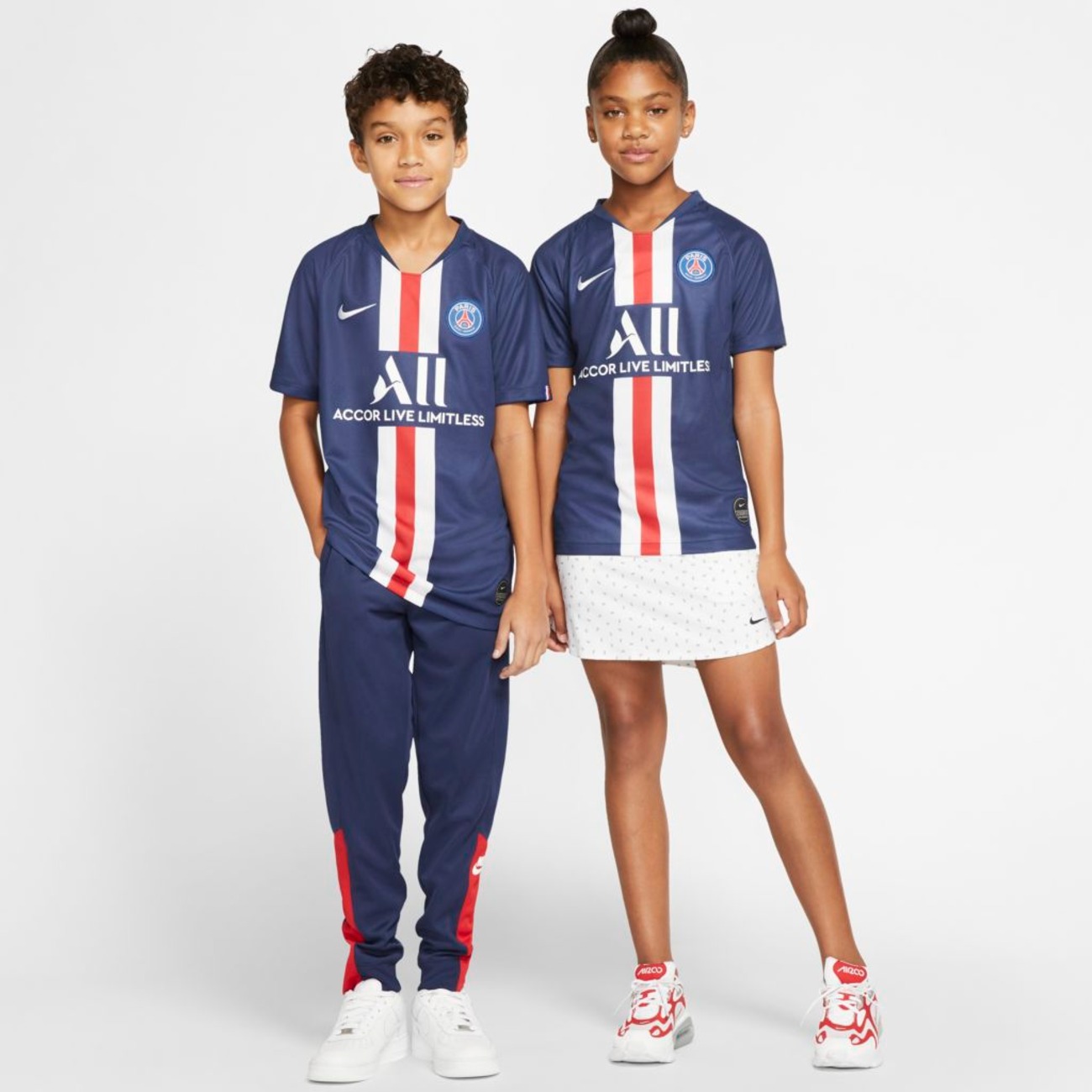 Camiseta Nike PSG I 2019/20 Torcedor Pro Infantil - Foto 8