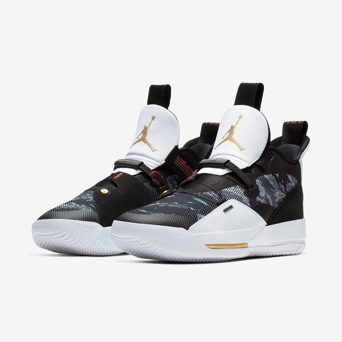 Nike fashion air jordan 33 black