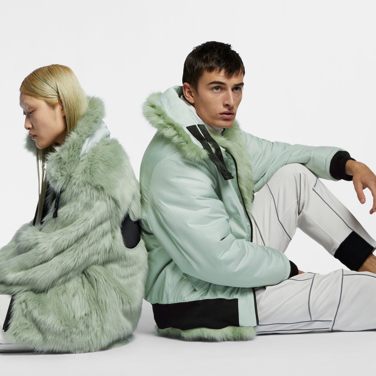 Ambush nike fur jacket online