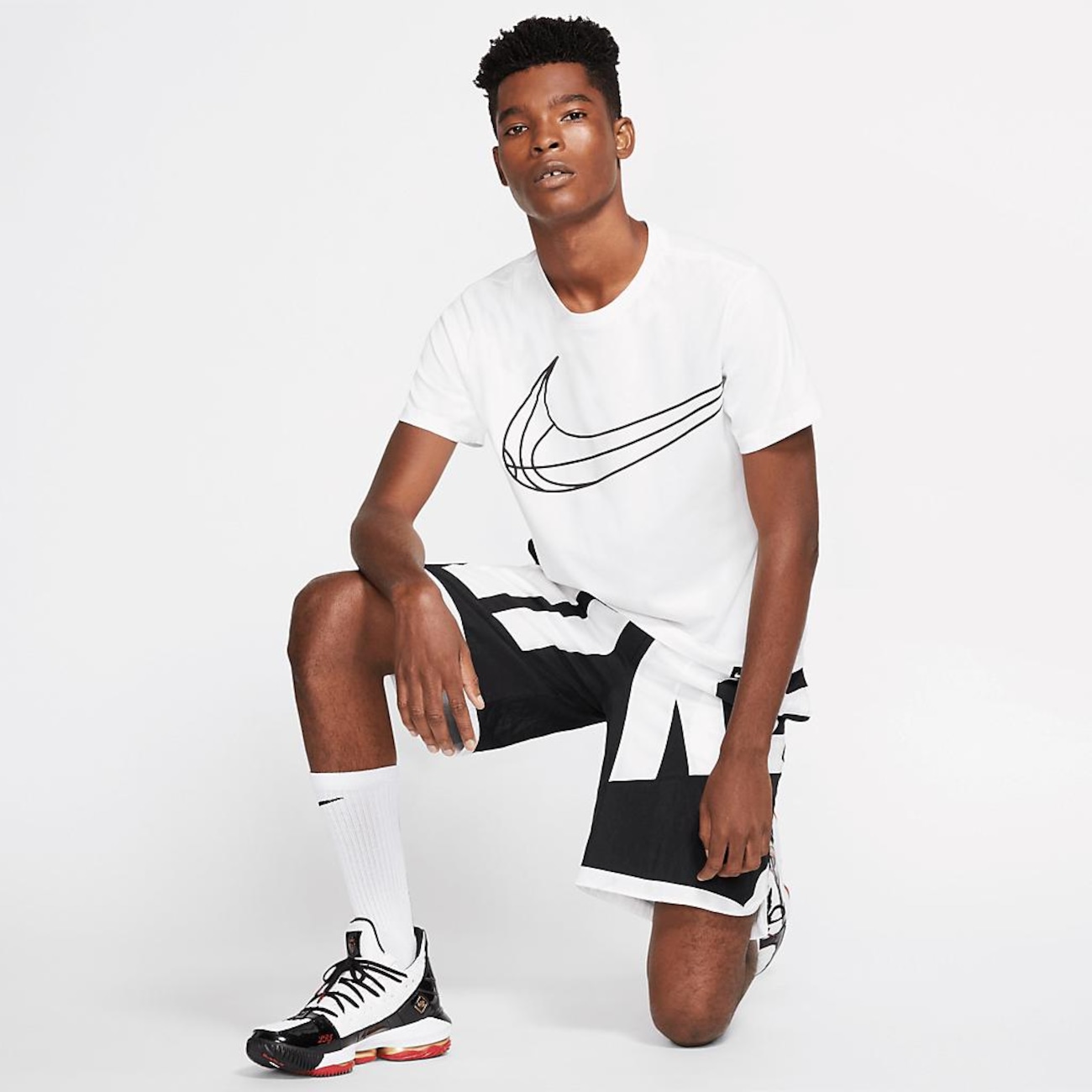 Nike dri store fit throwback shorts