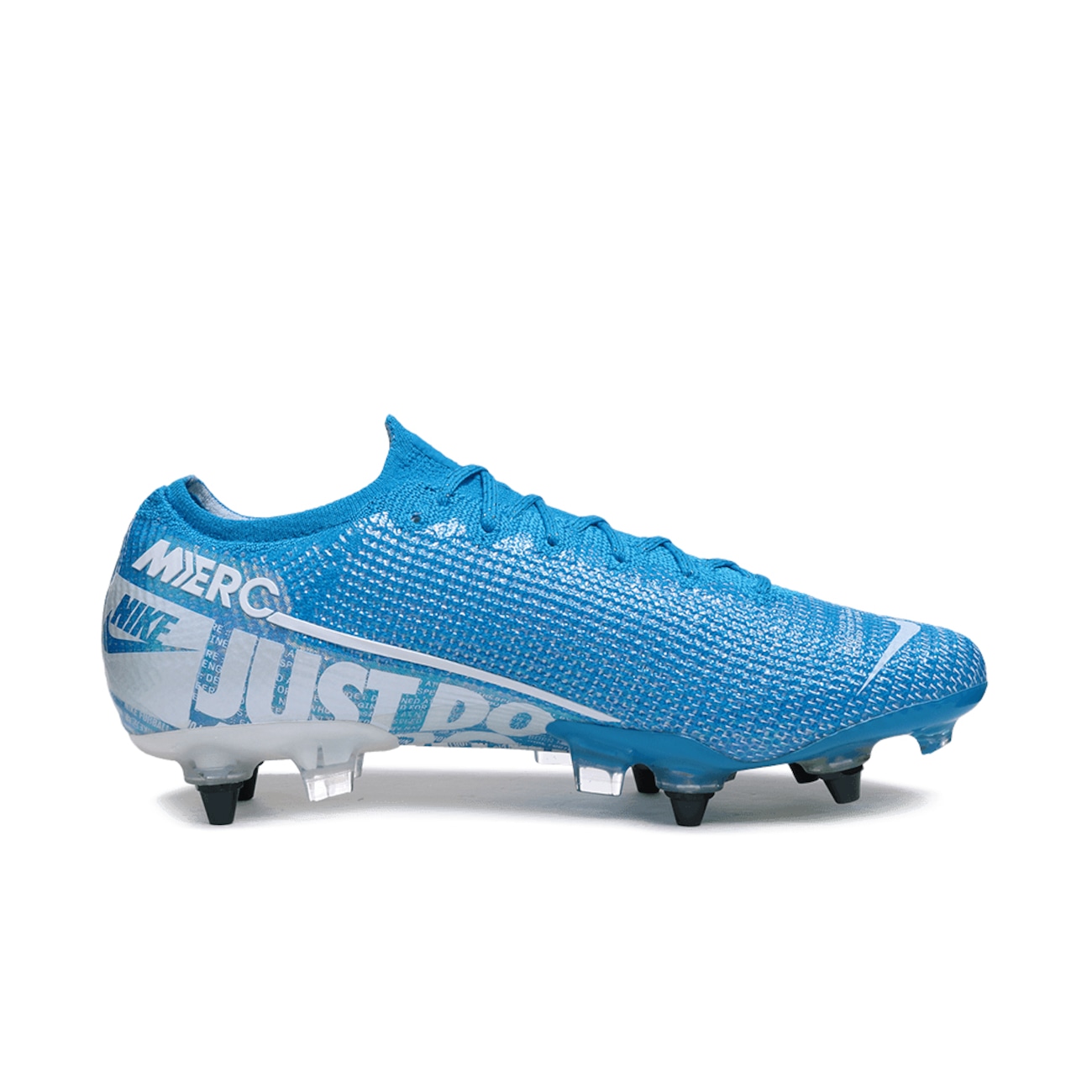 100 - chuteira nike mercurial vapor 13 elite sg azul preto