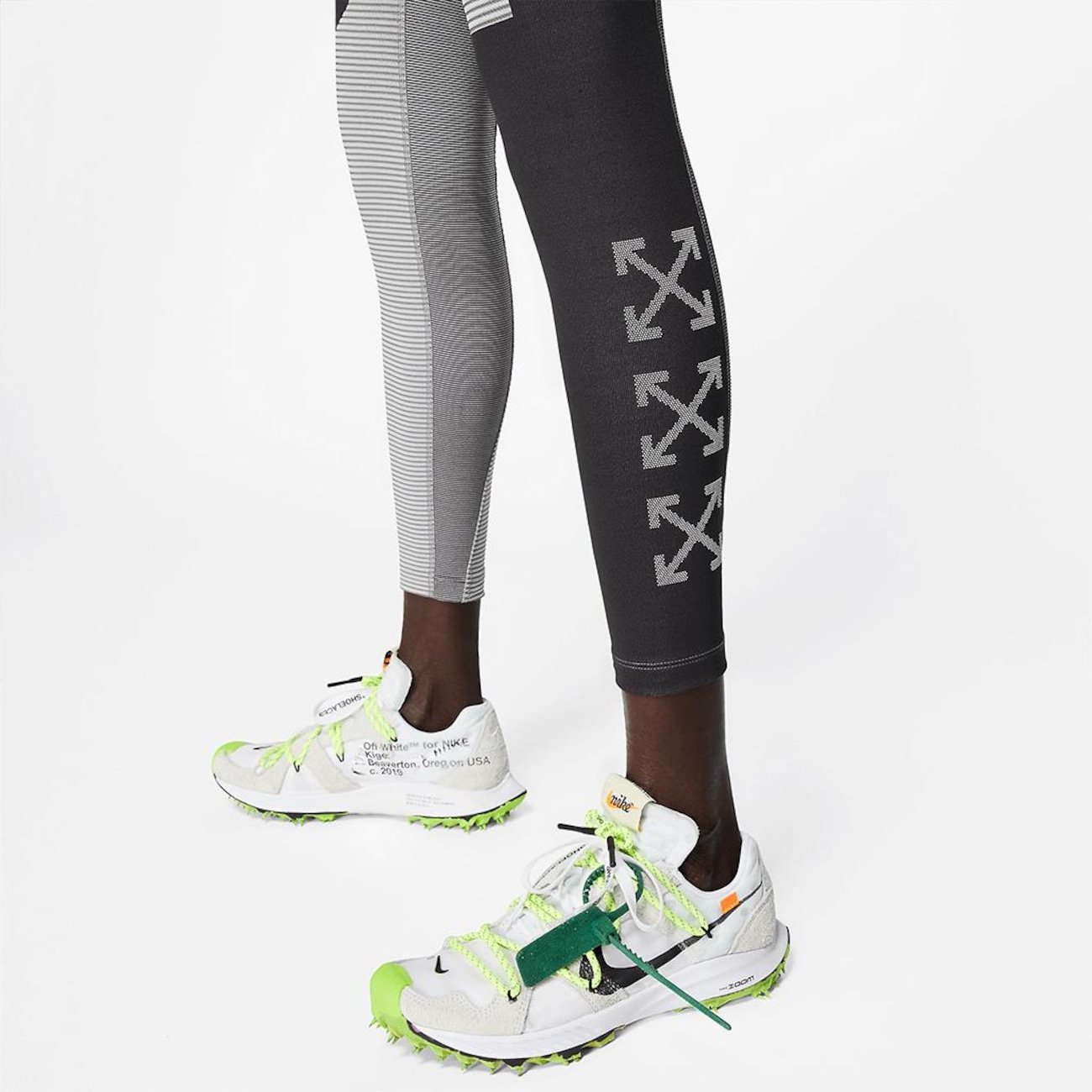 Nike off cheap white leggins