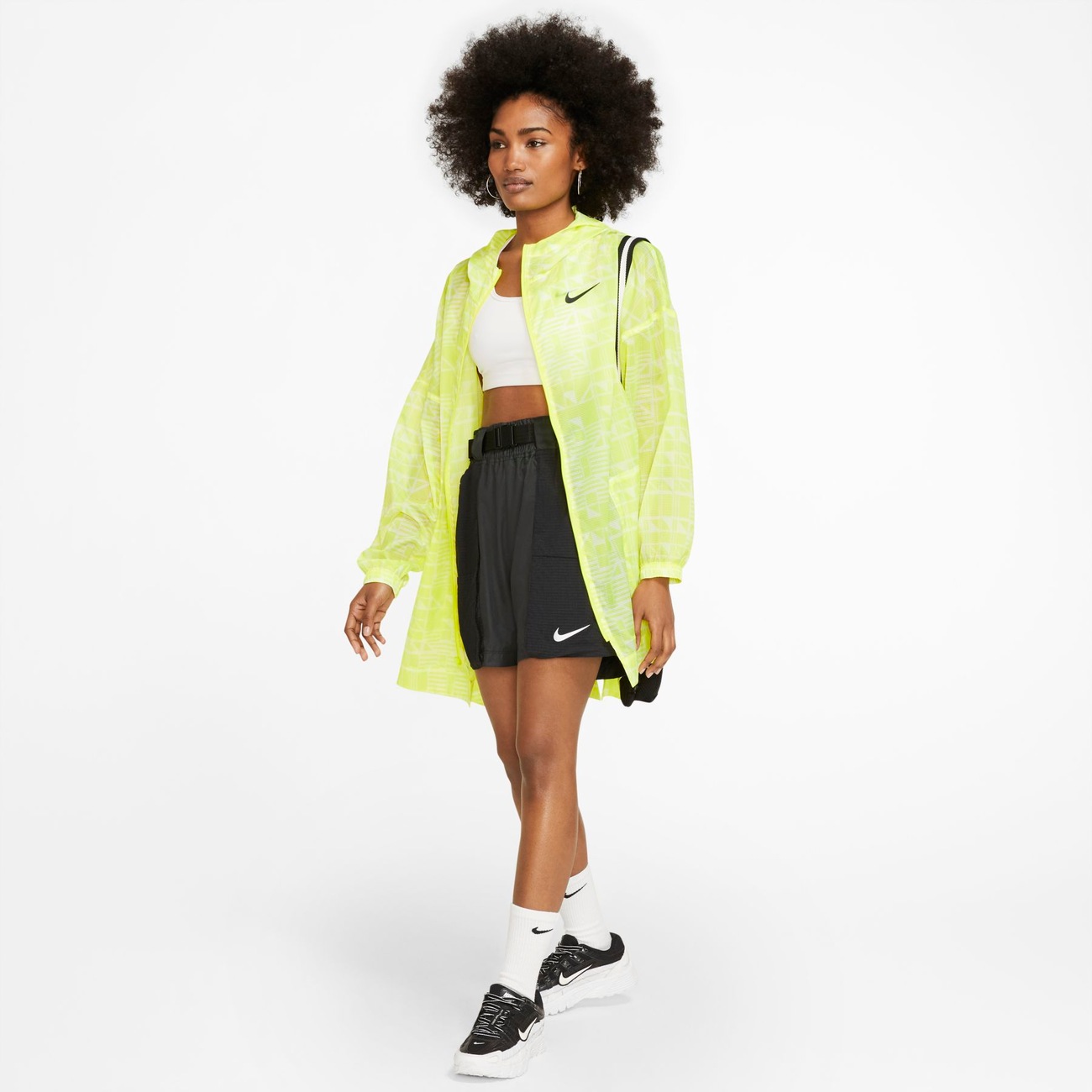jaqueta nike throwback woven