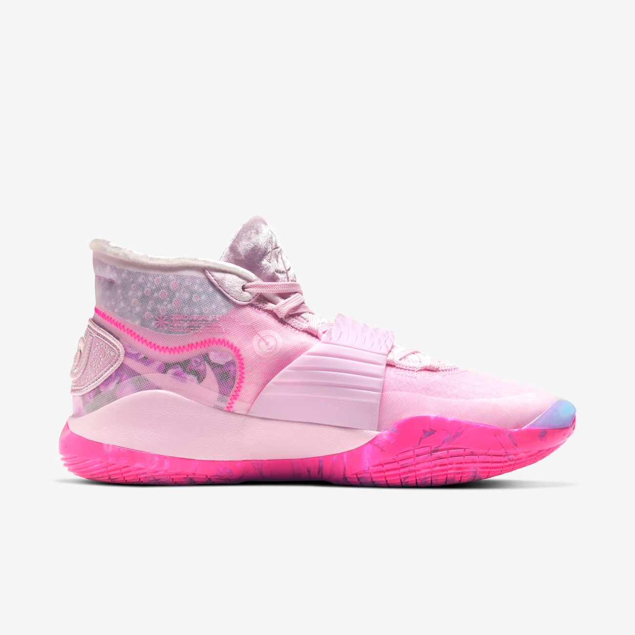 Basketball Kd 12 Rosas Tênis Nike Zoom KD12 'Aunt Pearl' Masculino