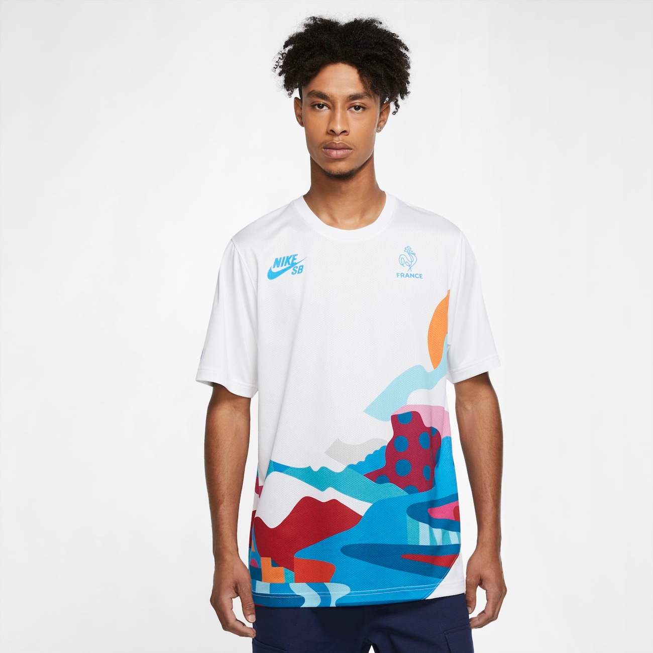 Camiseta Nike SB Time França Masculina - Foto 1