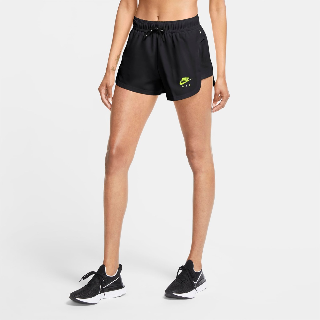 nike air women's shorts white