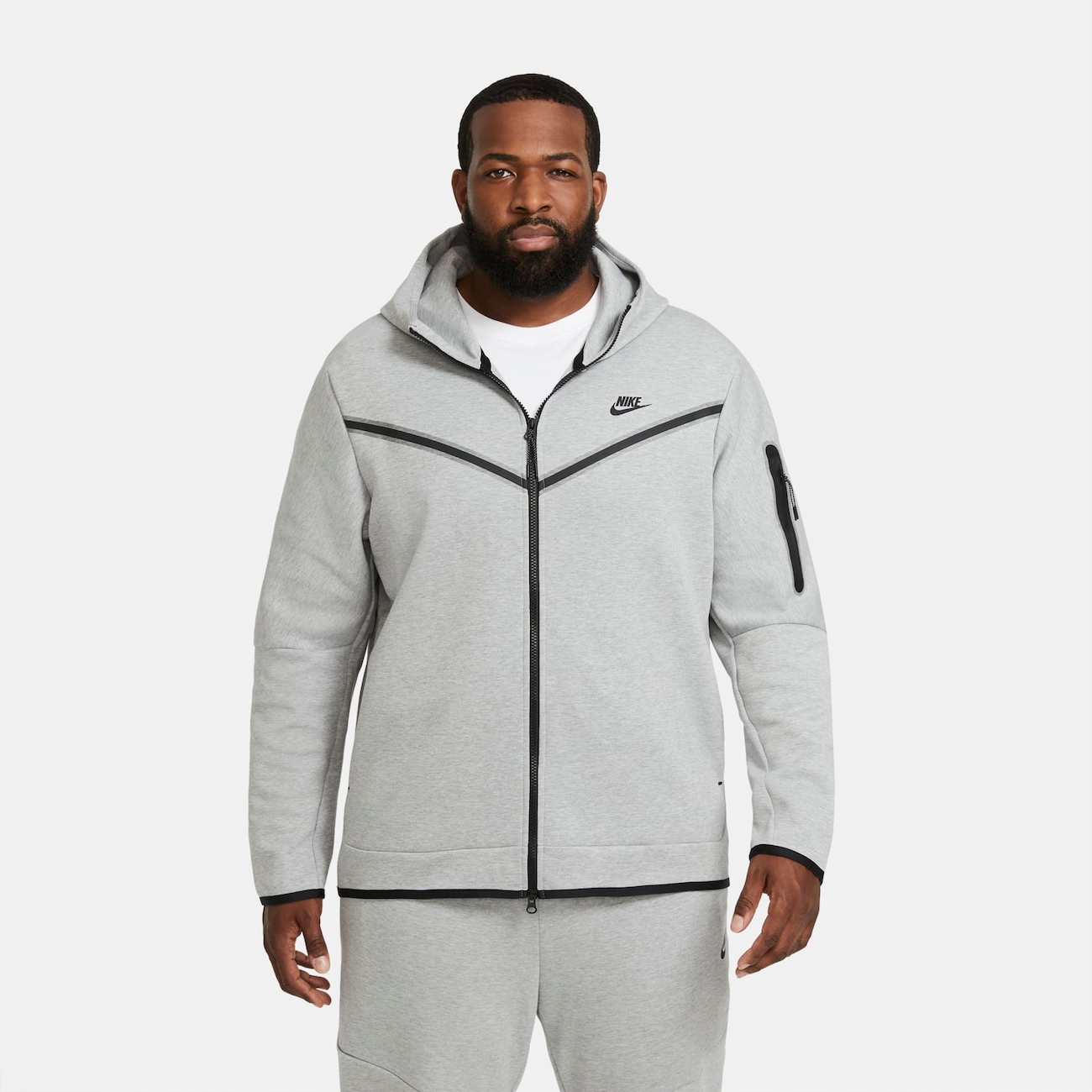 Oferta de Jaqueta Nike Sportswear Tech Fleece Masculina Nike Just Do It