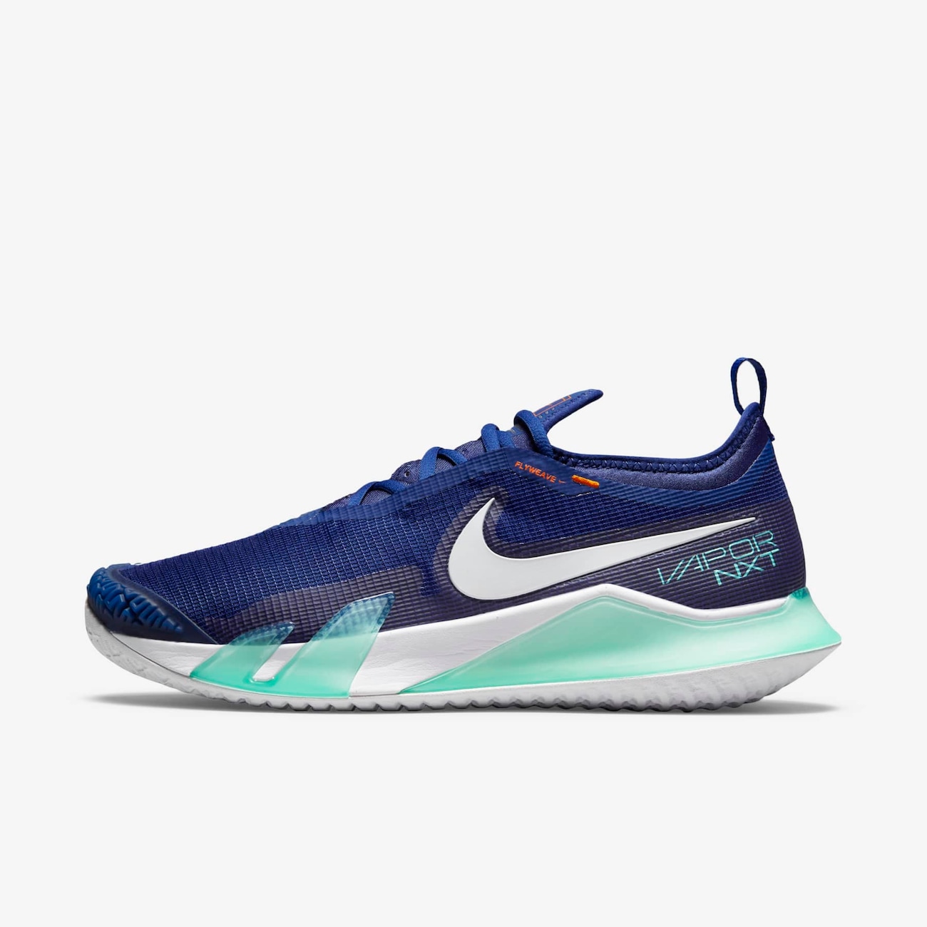 NIKE 　コート リアクト ヴェイパー　nxt Tênis Nike Court React Vapor NXT Preto e Laranja