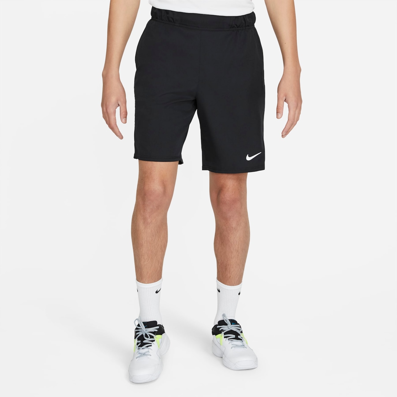 NikeCourt Dri-FIT Victory-tennisshorts (23 cm) til mænd - sort