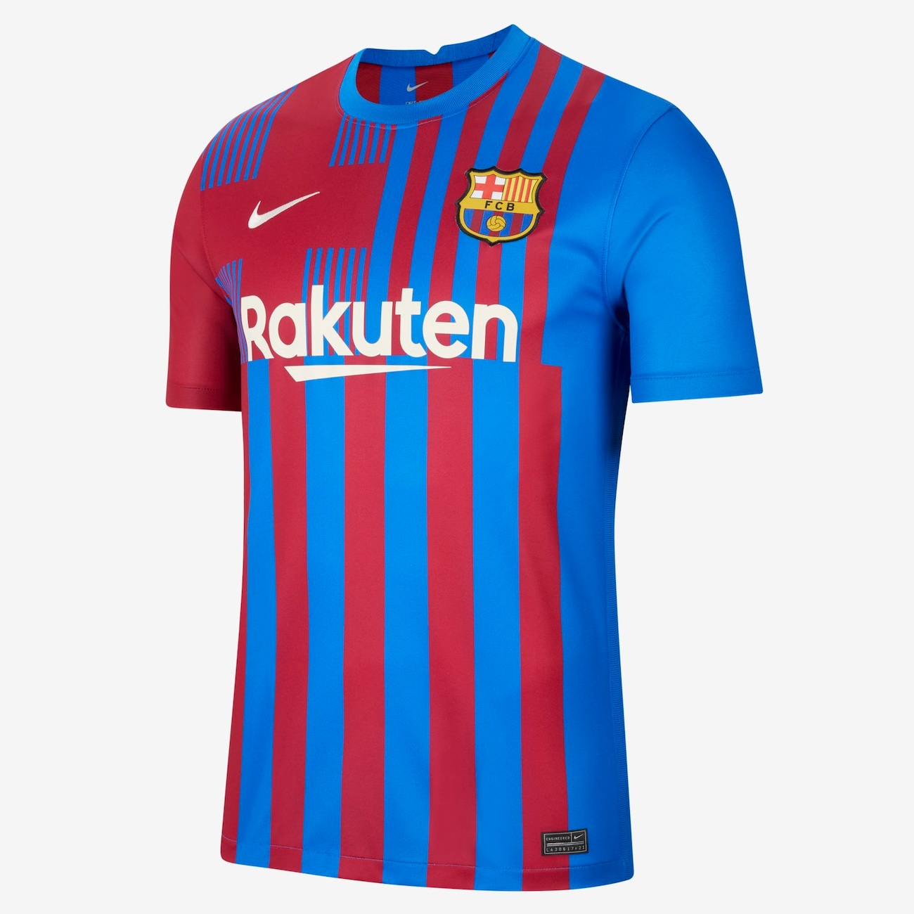 Camisa Nike Barcelona I 2021/22 Torcedor Pro Masculina - Foto 1
