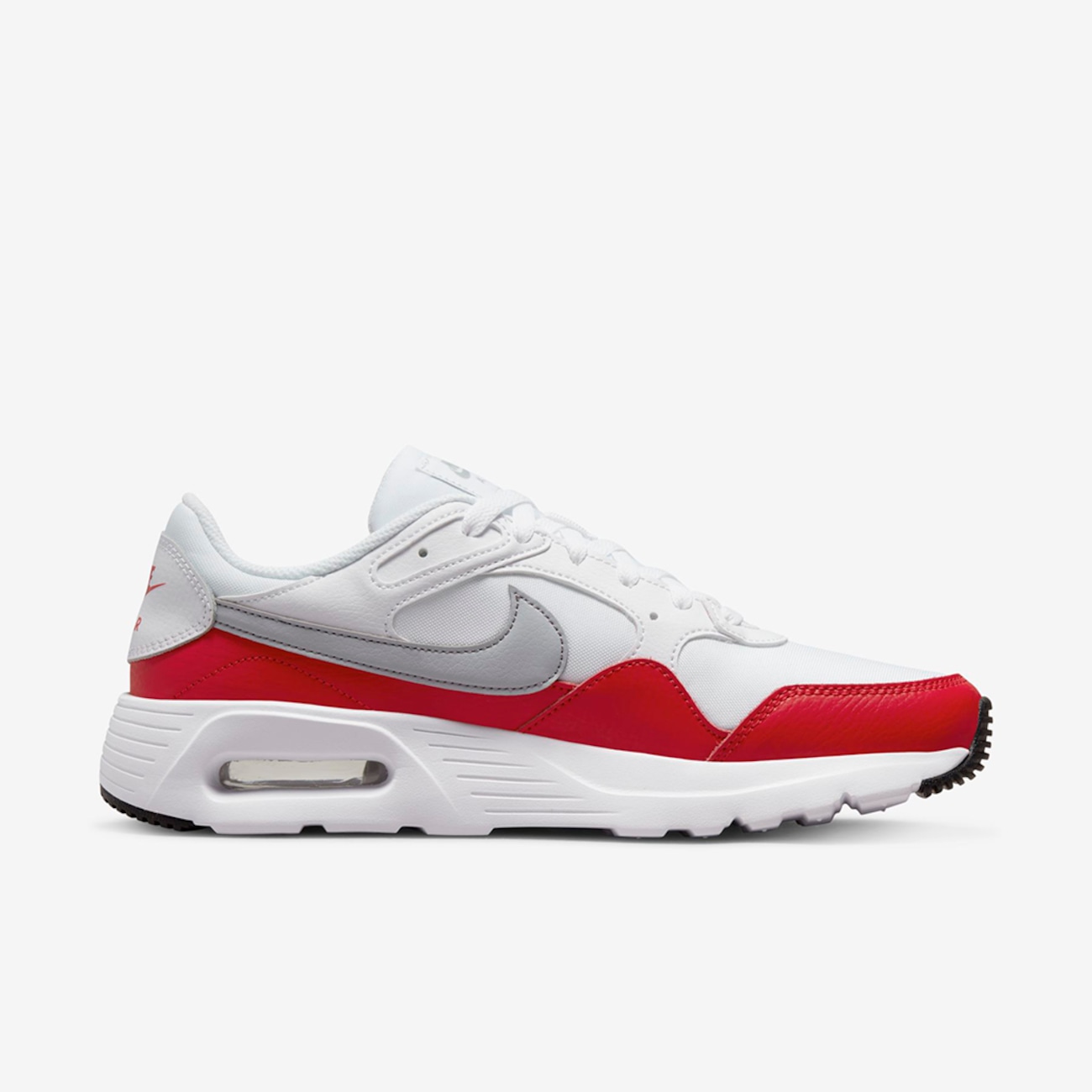 Nike air best sale white and red