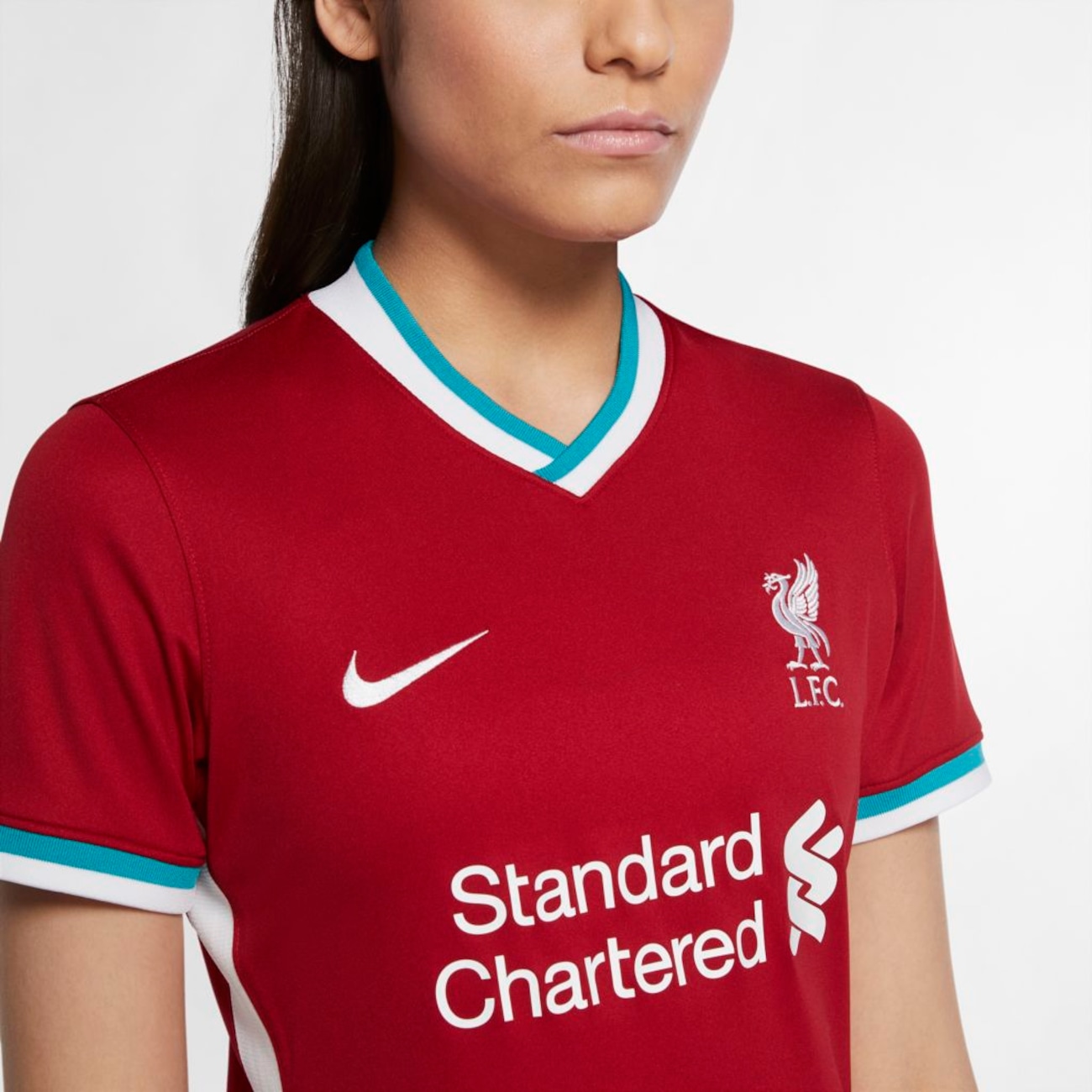 Camisa Nike Liverpool I 2020/21 Torcedora Pro Feminina - Foto 3