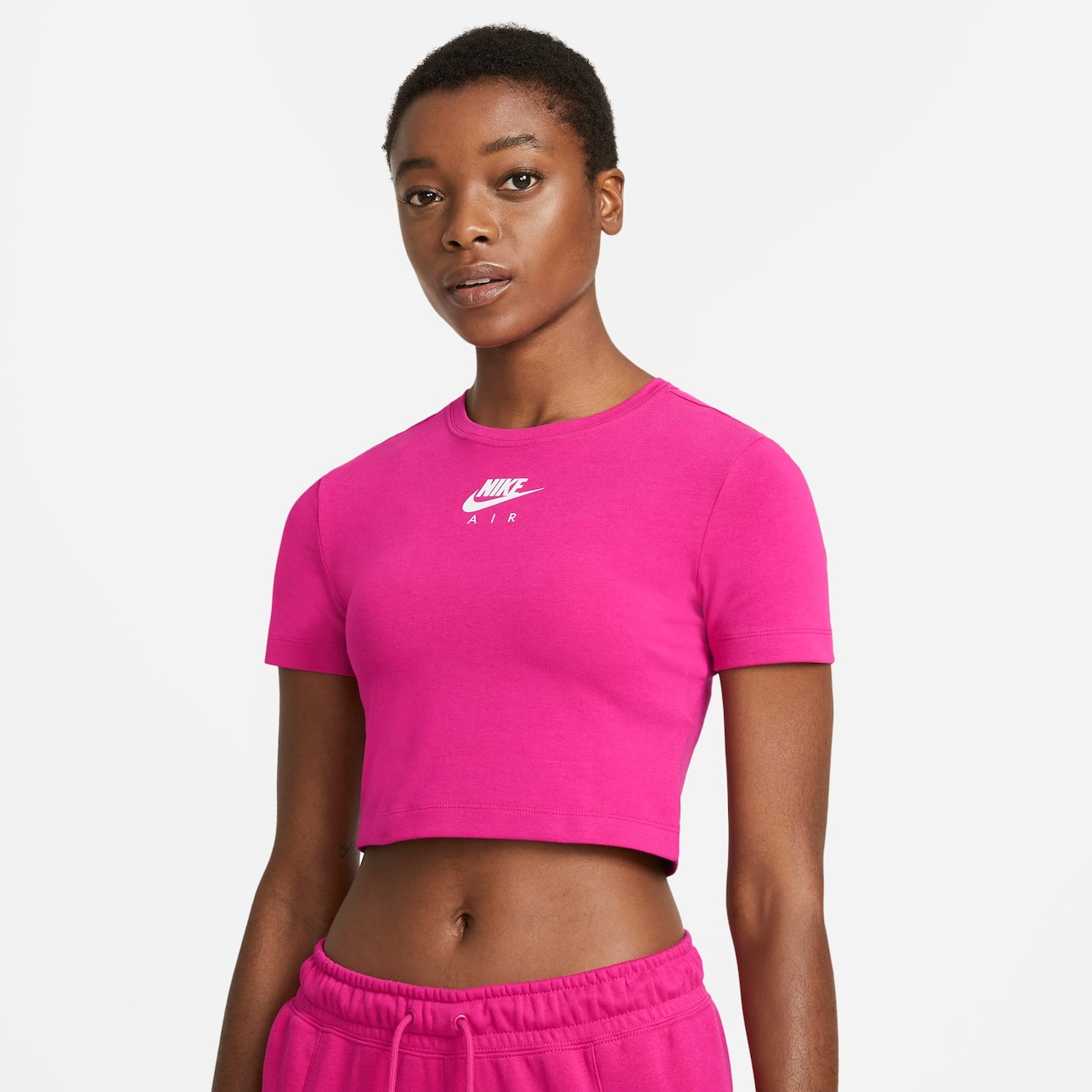 Cropped nike air feminino fashion