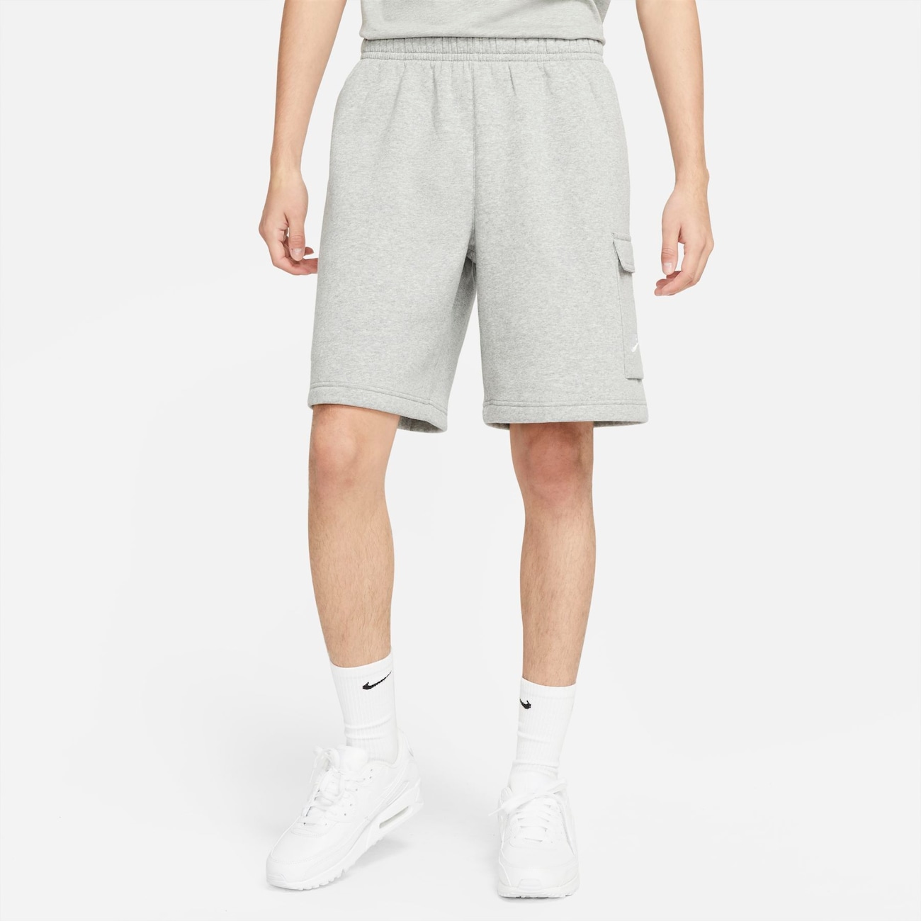 Nike Sportswear Club-cargoshorts til mænd - grå