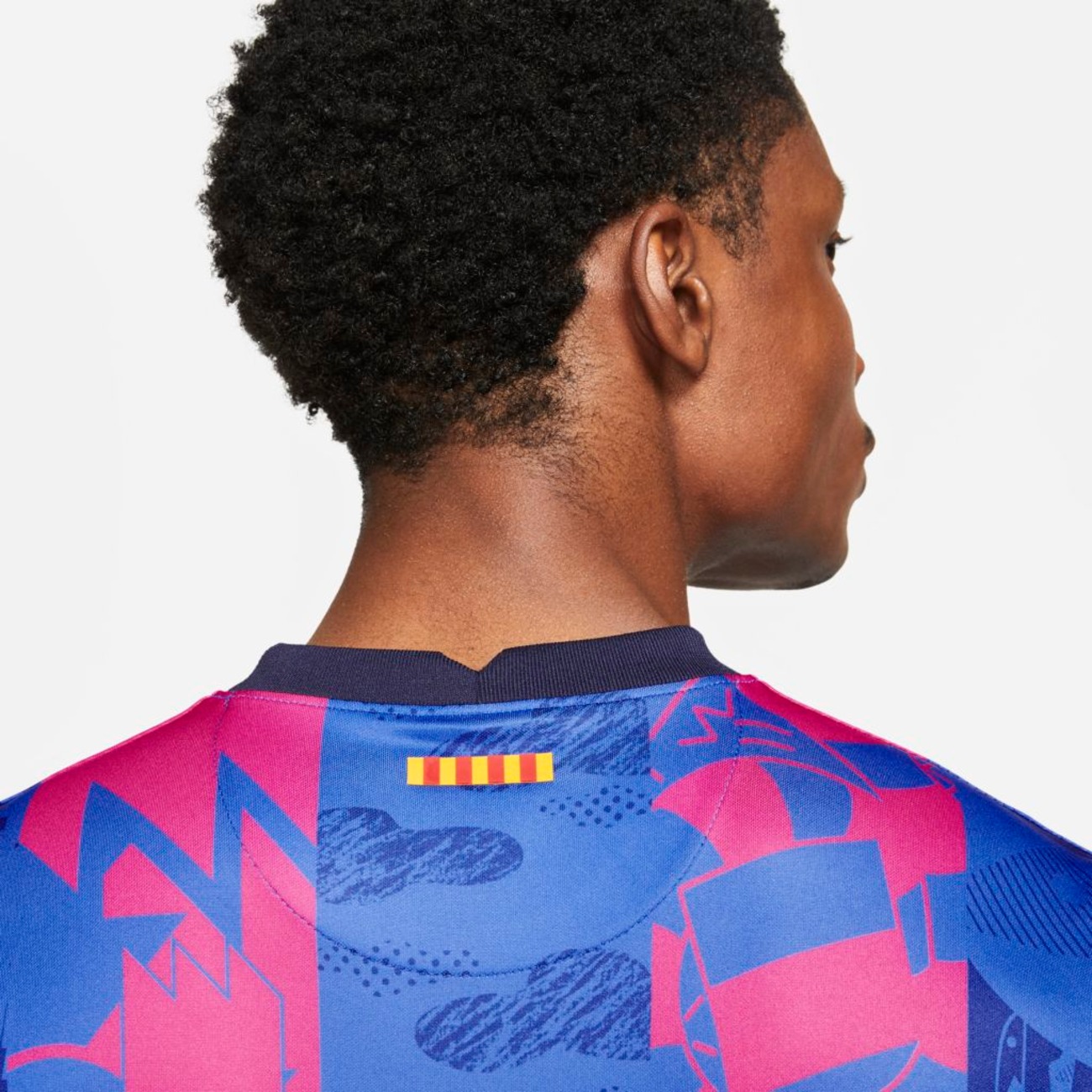 Camiseta Nike Barcelona III 2021/22 Torcedor Pro Masculina - Foto 5