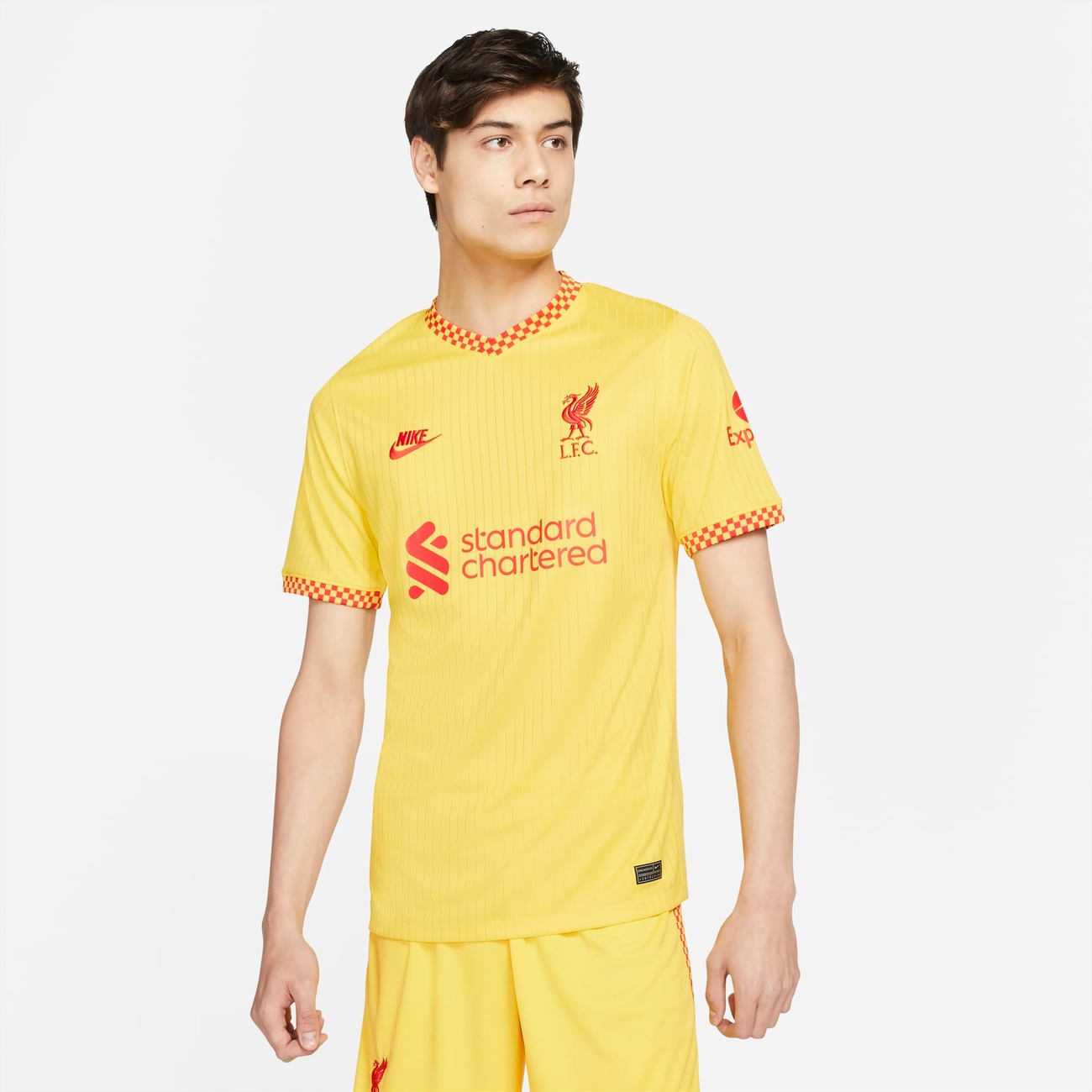 Camiseta Nike Liverpool III 2021/22 Torcedor Pro Masculina - Foto 1