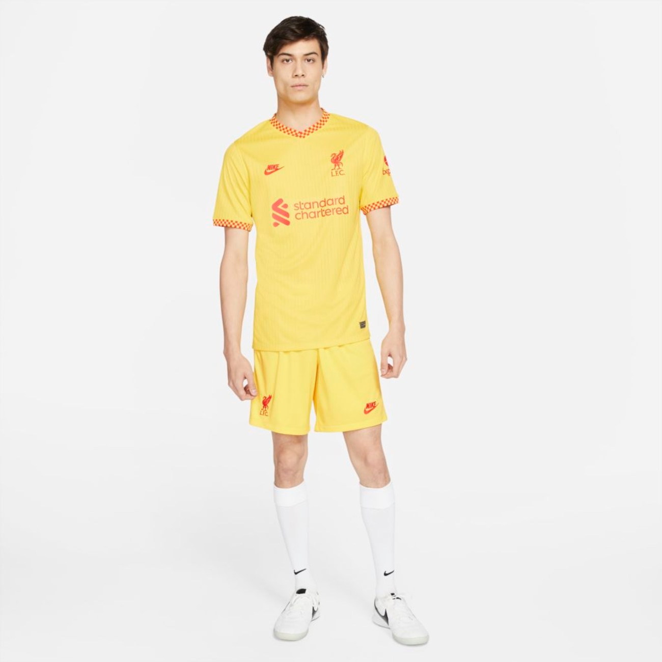 Camiseta Nike Liverpool III 2021/22 Torcedor Pro Masculina - Foto 7