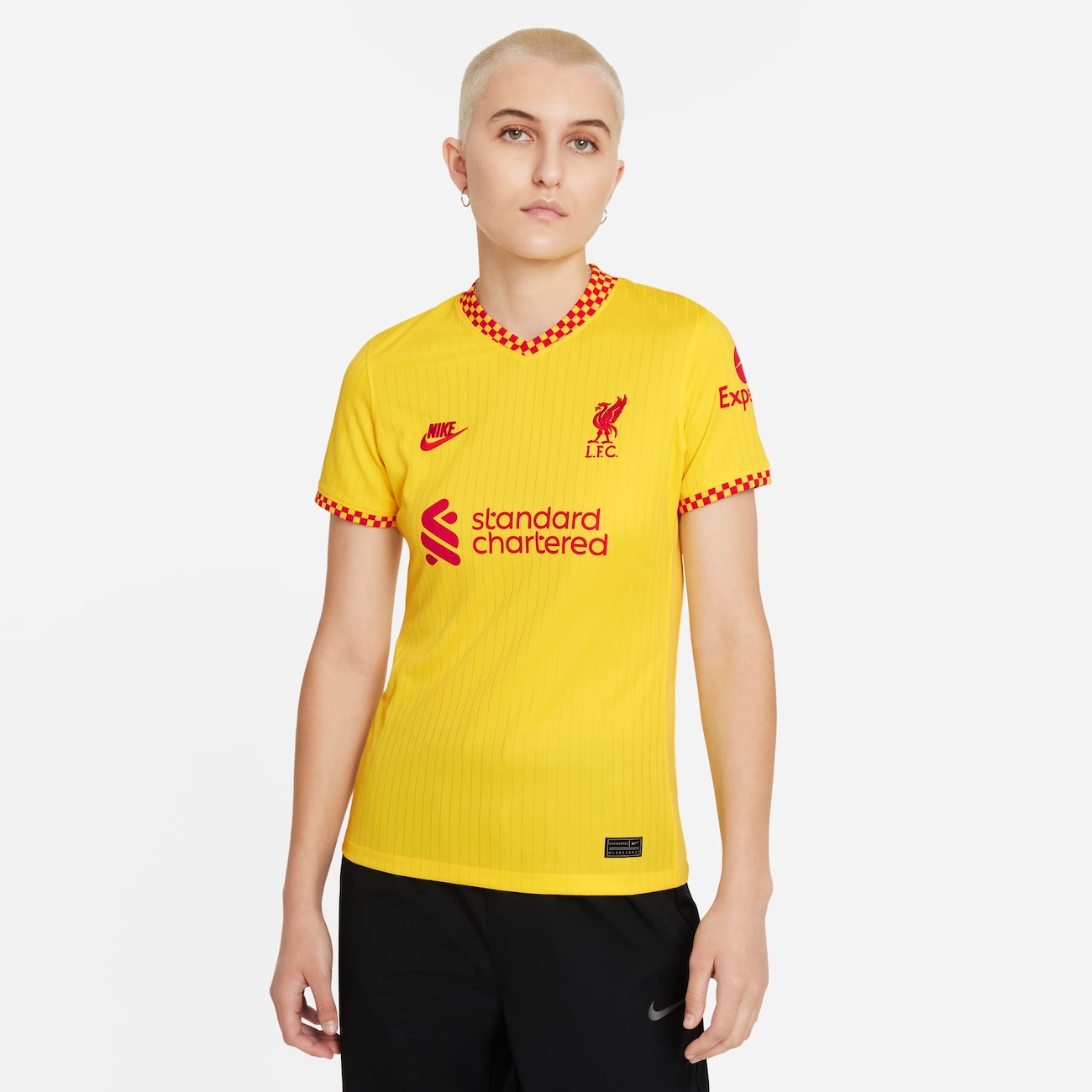 Camisa Nike Liverpool FC 2021/22 Torcedora Pro III Feminina