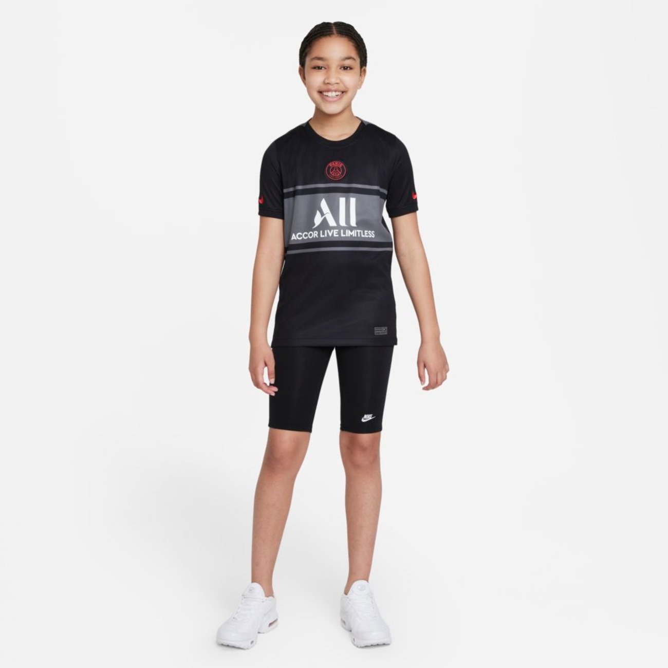 Camiseta Nike PSG III 2021/22 Torcedor Pro Infantil - Foto 8