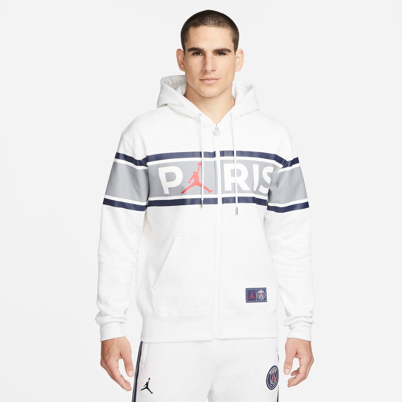 【Mサイズ】Jordan PSG Jumpman Pullover Fleece Blusão Jordan PSG Masculino - Nike
