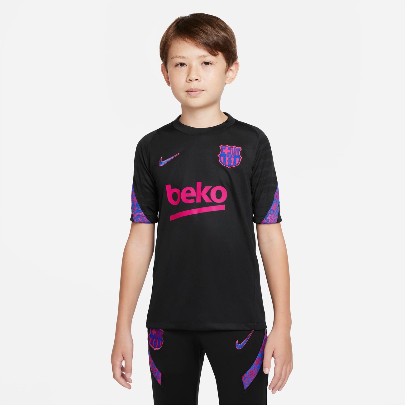 Camiseta FC Barcelona Strike Infantil - Foto 1