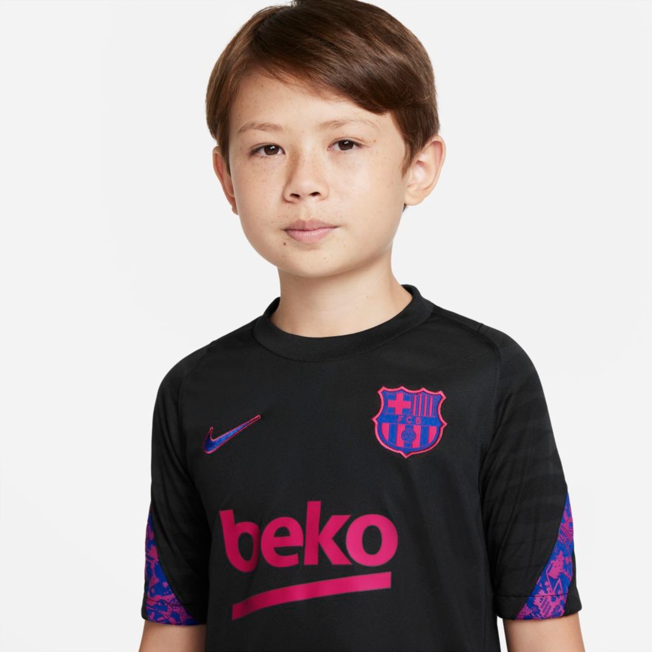 Camiseta FC Barcelona Strike Infantil - Foto 3