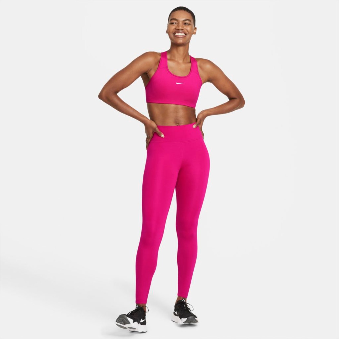Calça Legging Nike Pro Dri-Fit Tght Mxny Feminina - Preta - Bayard