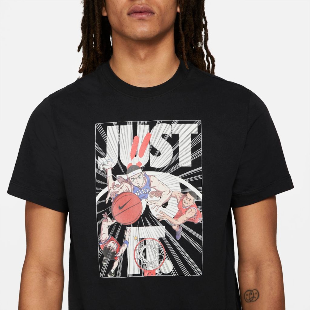 Camiseta Nike "Just Do It." Masculina - Foto 3