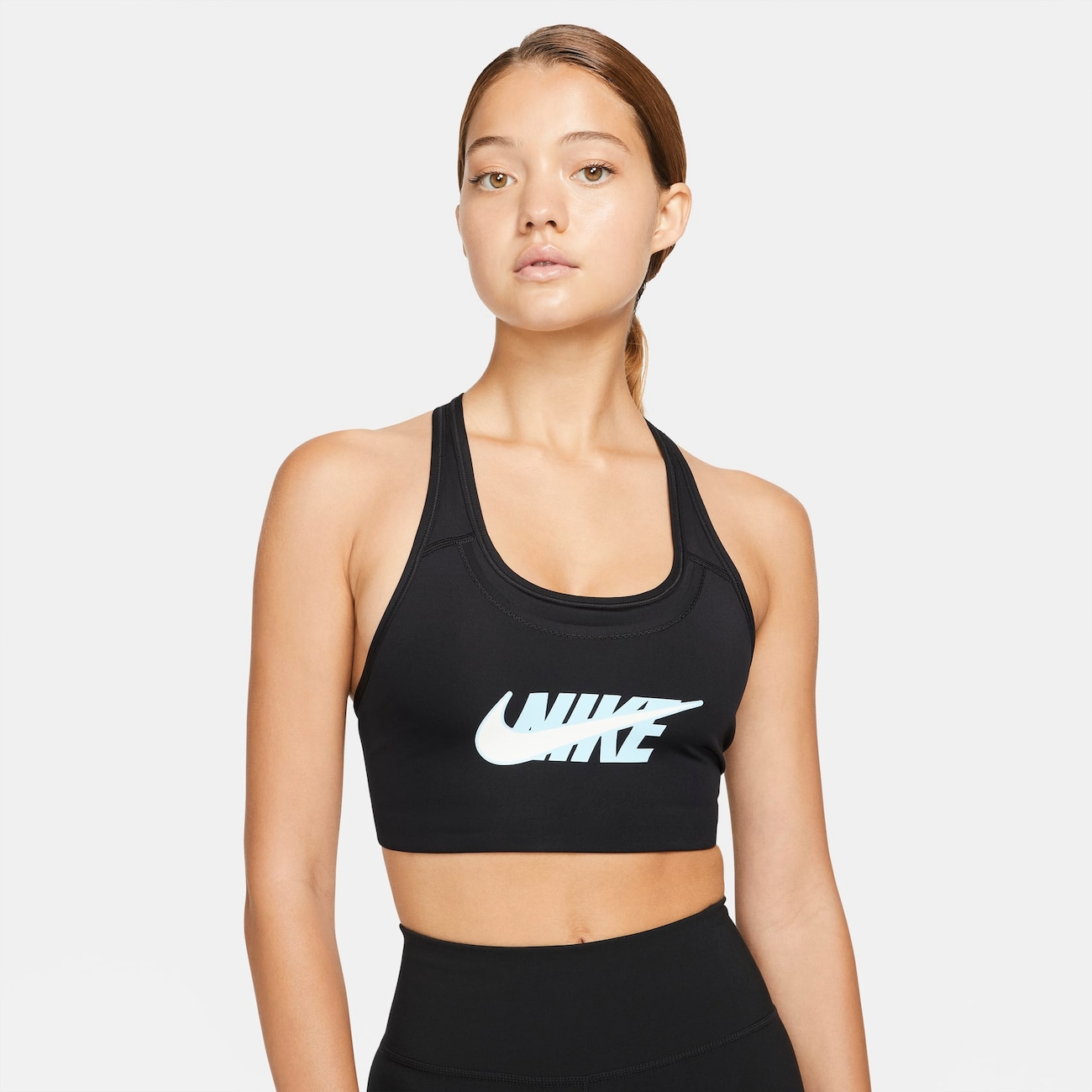 Top Nike Dri-FIT Swoosh Icon Clash Feminino - Foto 1