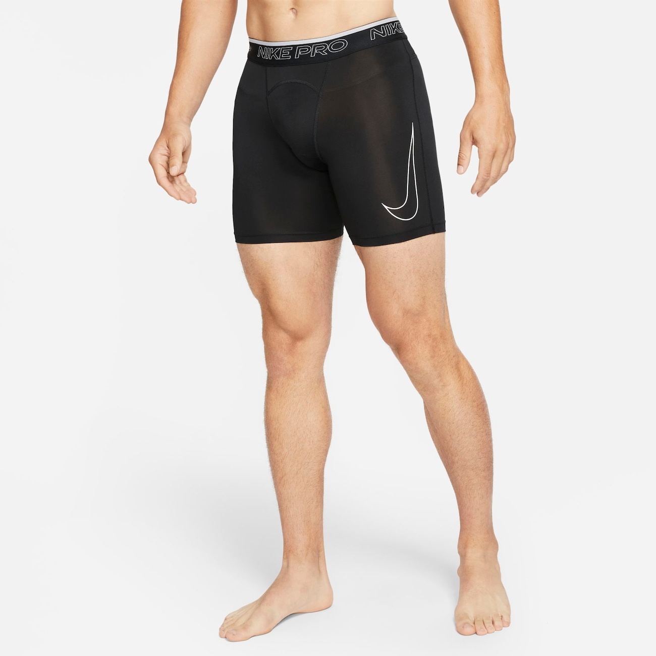 Nike Pro Dri-FIT-shorts til mænd - sort
