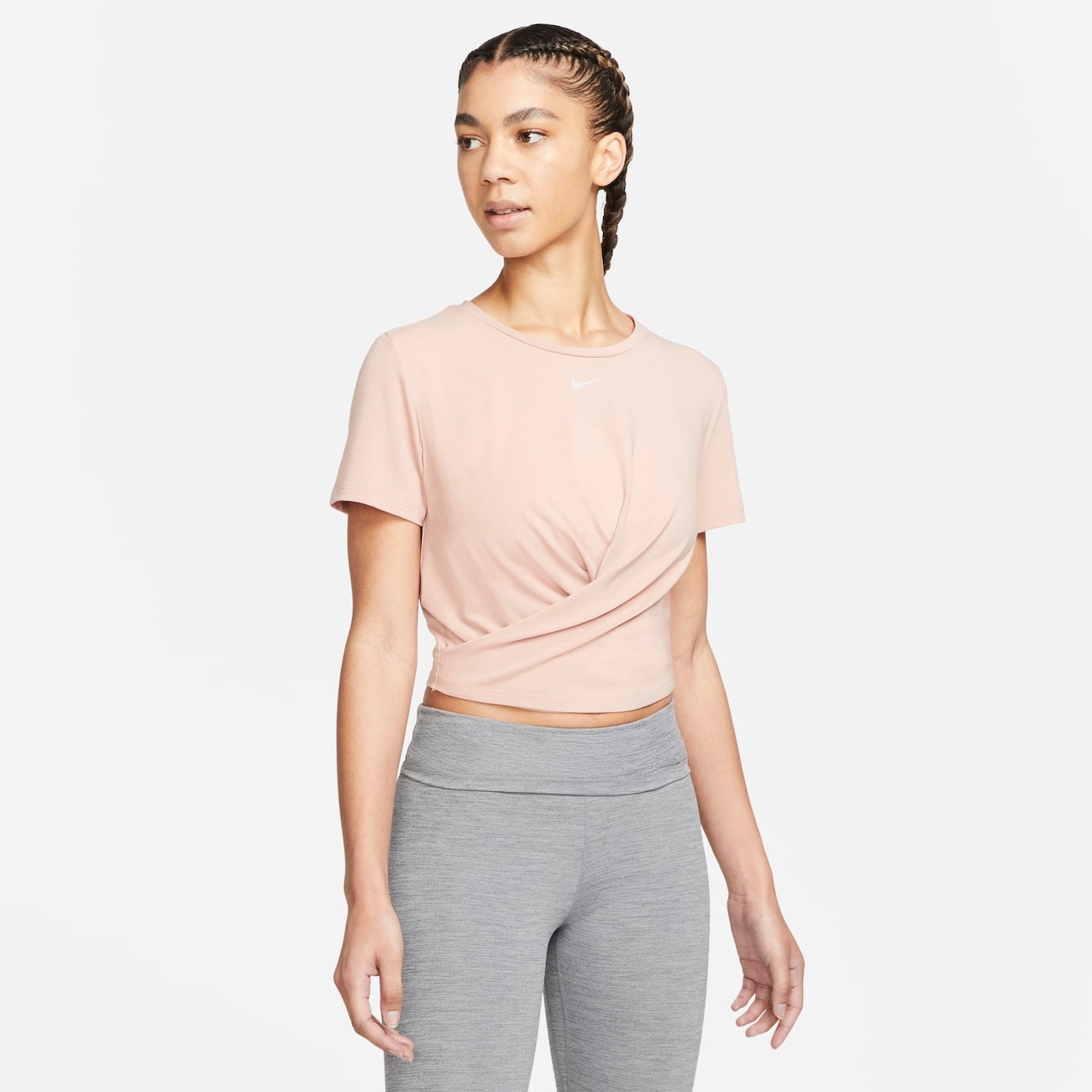 Camiseta Nike Feminina Dri-FIT One Luxe M - Roma Shopping - Seu