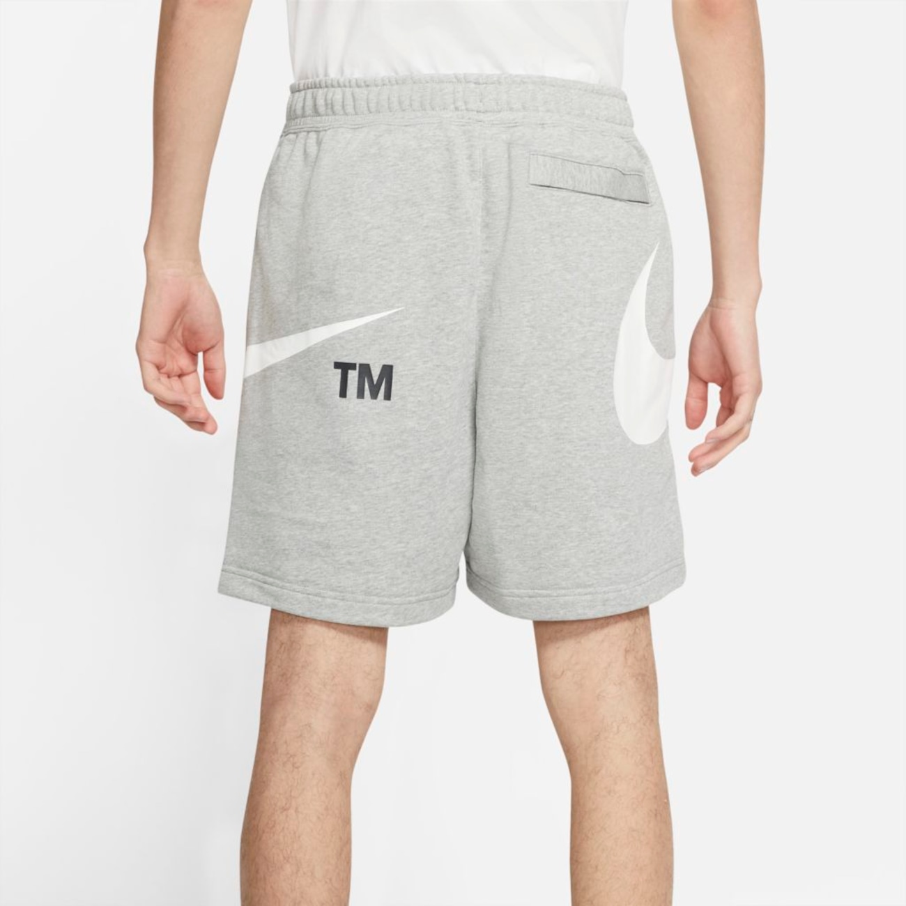 Bermuda Moletom Masculina Nike Short Moletom Nike Cinza Shorts - Main Image