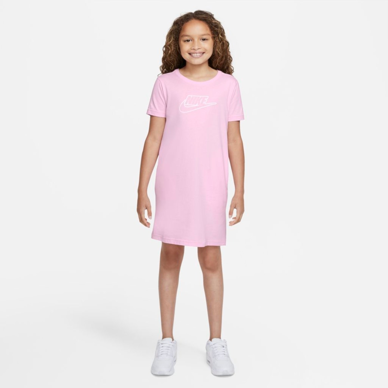 Vestido Nike Infantil Futura Tshirt Dress Preto - Compre Agora