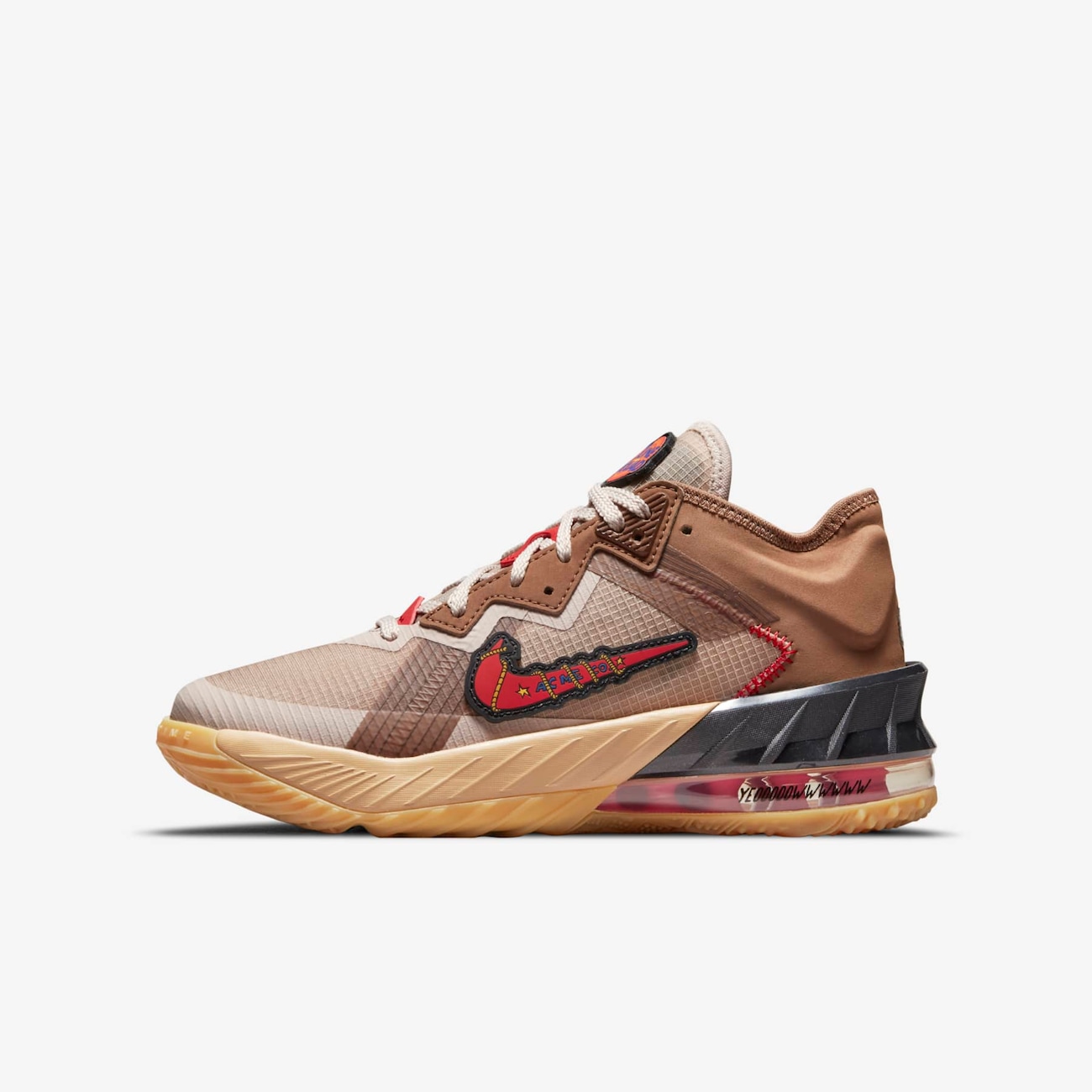 Tênis Nike Lebron 18 Low x Space Jam: A New Legacy Infantil - Nike Tênis Nike Lebron 18 Low x Space Jam: A New Legacy Infantil - Nike
