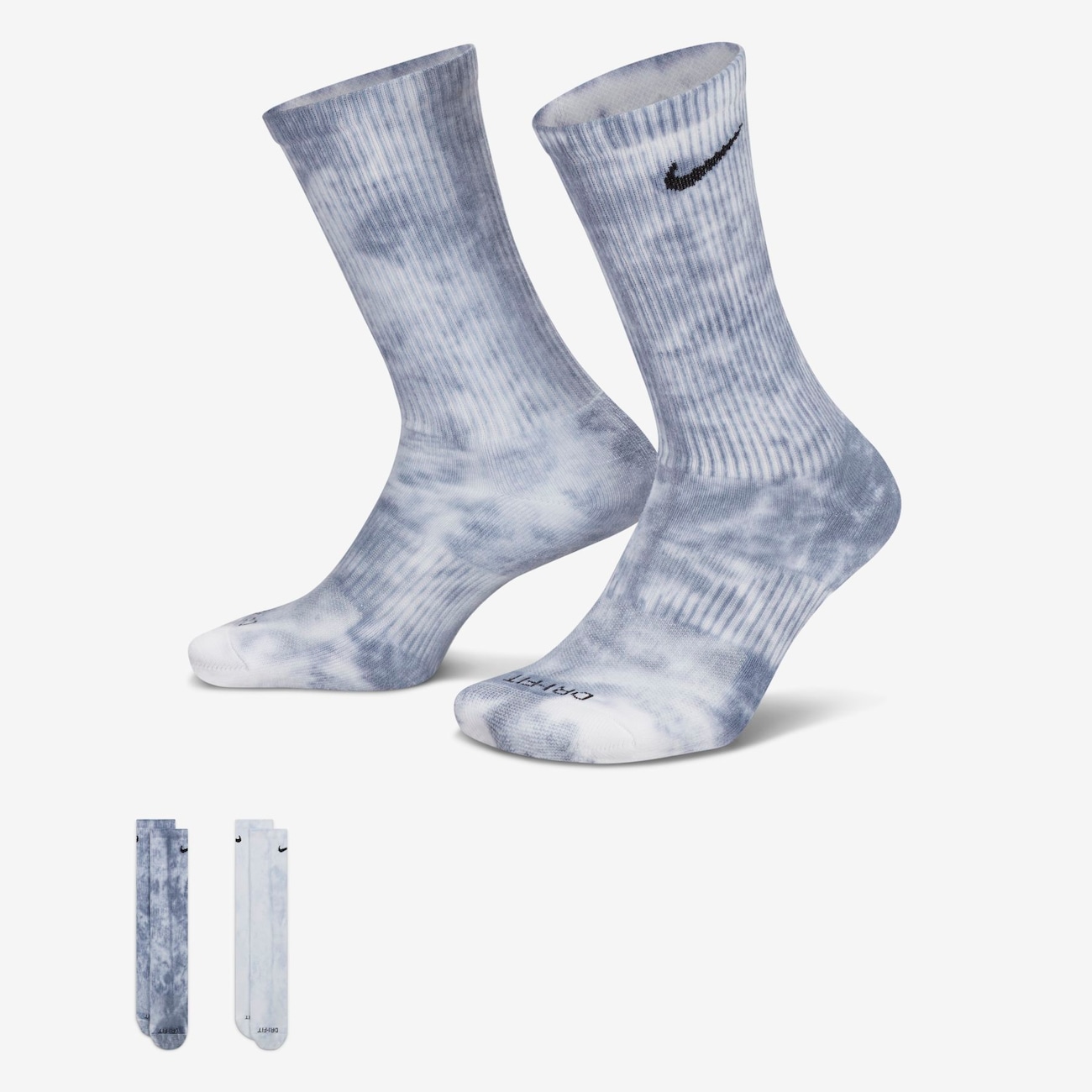 Meia Nike Everyday Plus (2 pares) Unissex