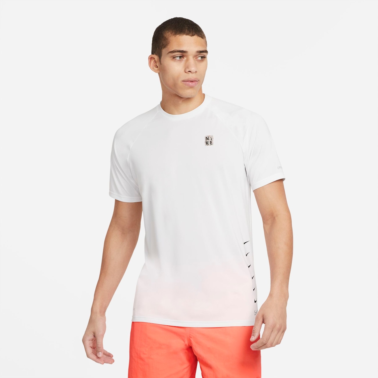 Camiseta Nike Hydroguard MultiSwoosh UV Masculina - Foto 1