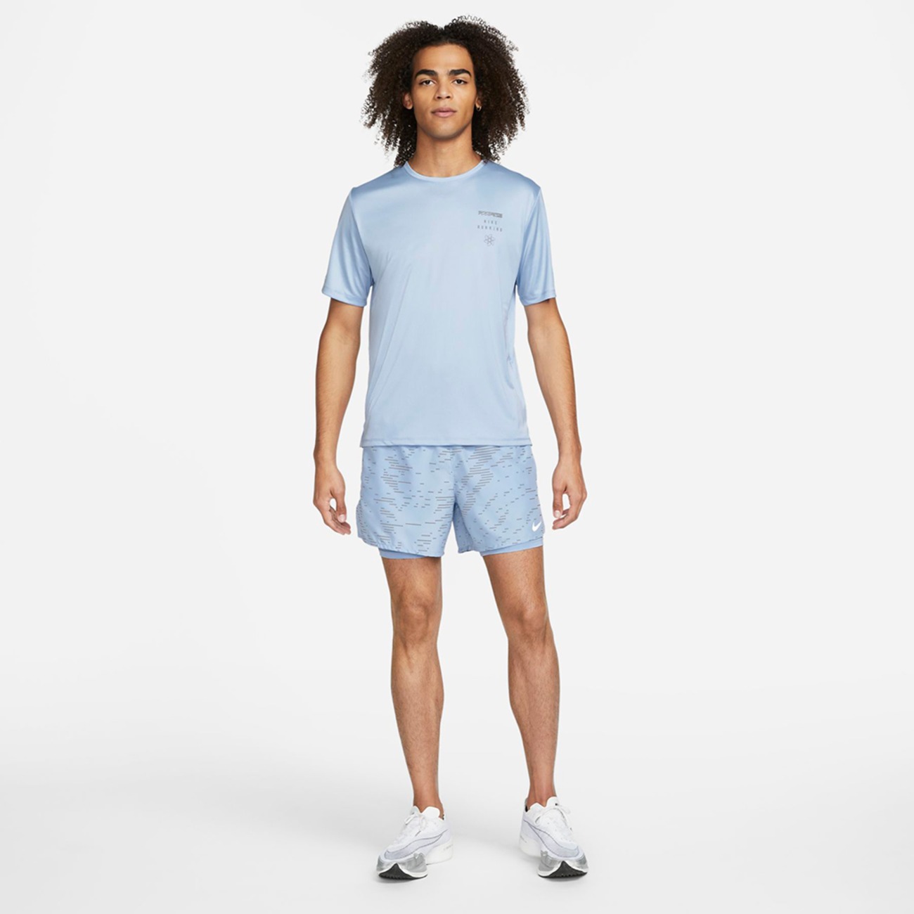 Camiseta Nike Dri-FIT UV Run Division Miler Masculina - Foto 5